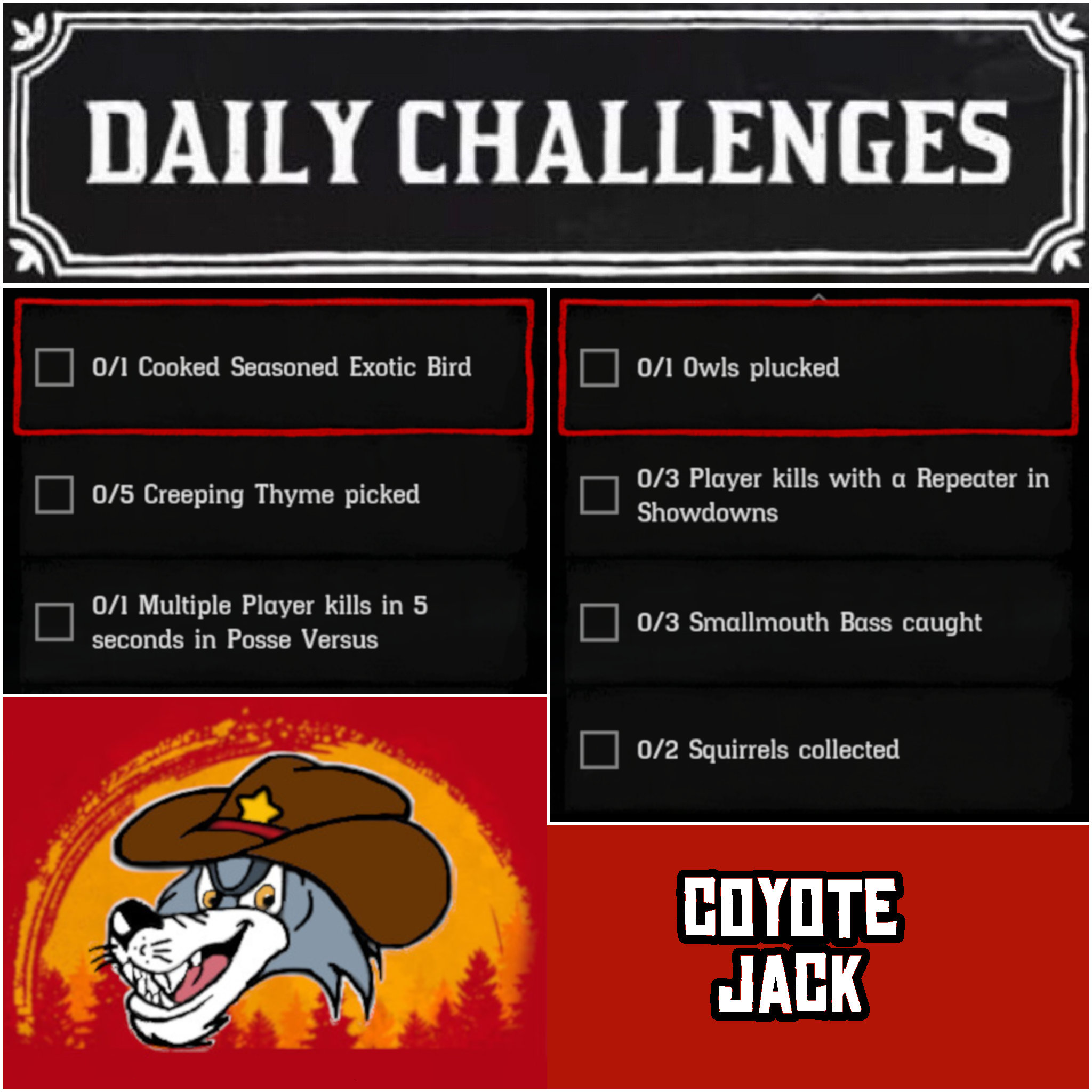 Read more about the article Tuesday 03 November Daily Challenges