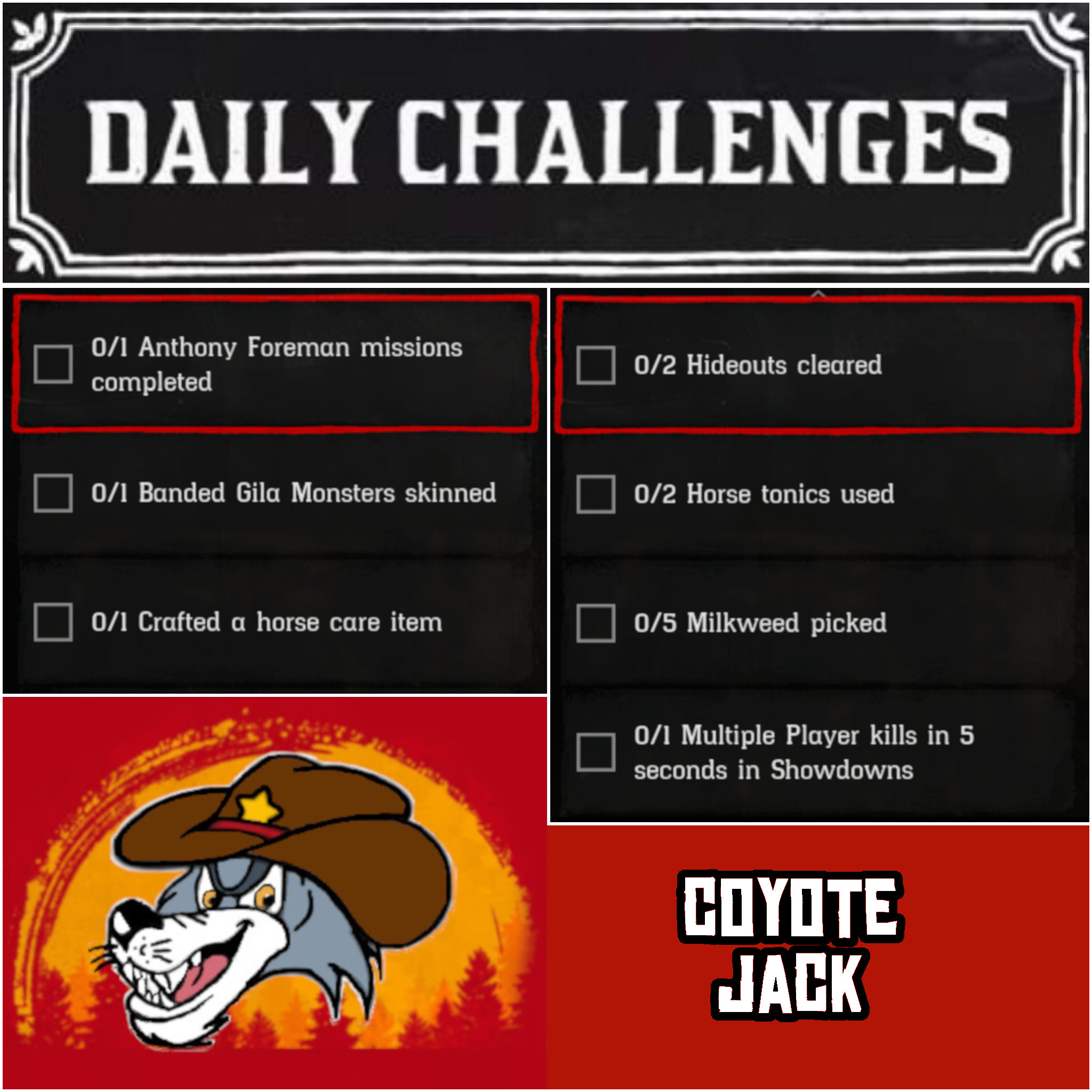 You are currently viewing Sunday 08 November Daily Challenges