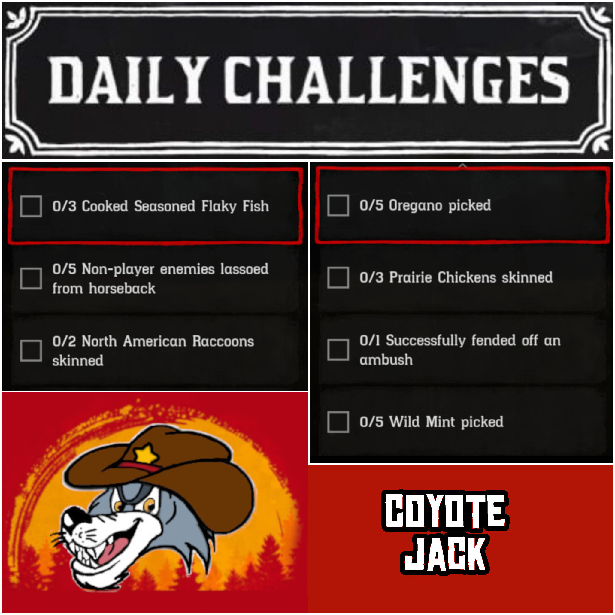 Read more about the article Wednesday 11 November Daily Challenges