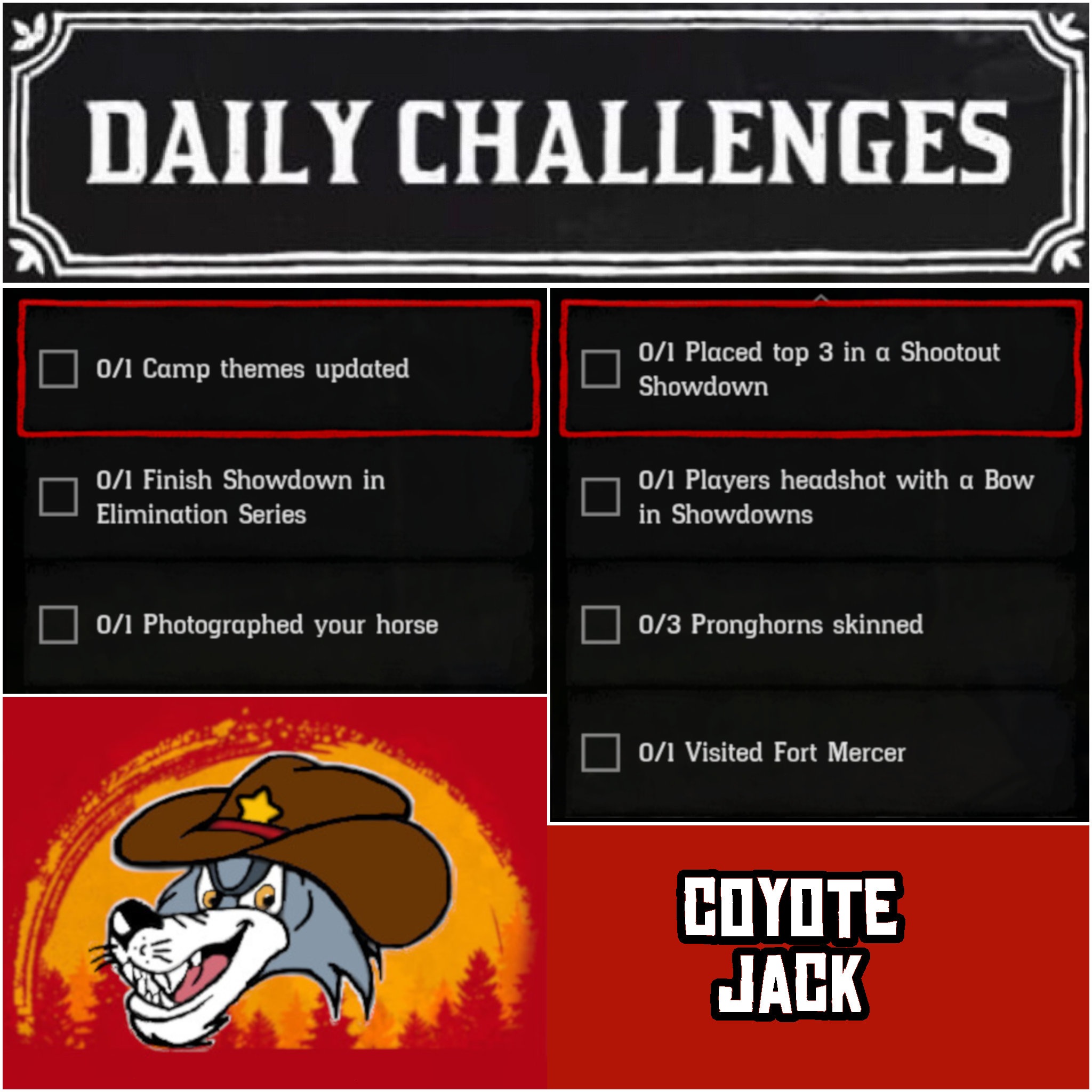 You are currently viewing Monday 16 November Daily Challenges