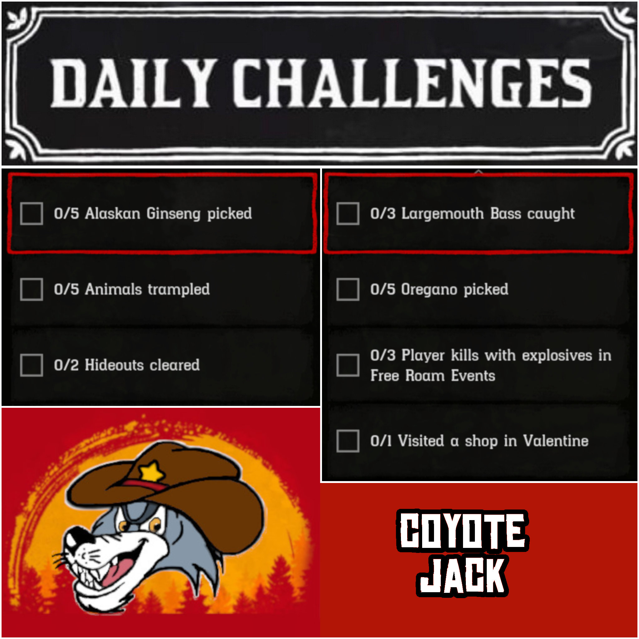 You are currently viewing Monday 23 November Daily Challenges