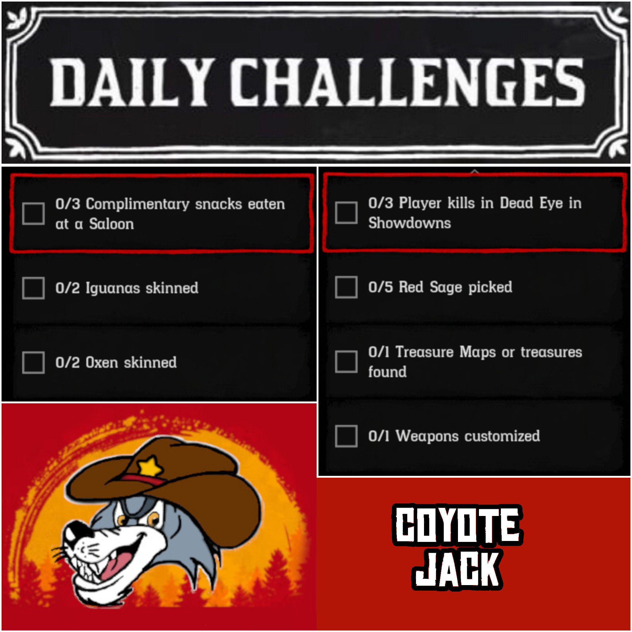 You are currently viewing Friday 13th November Daily Challenges