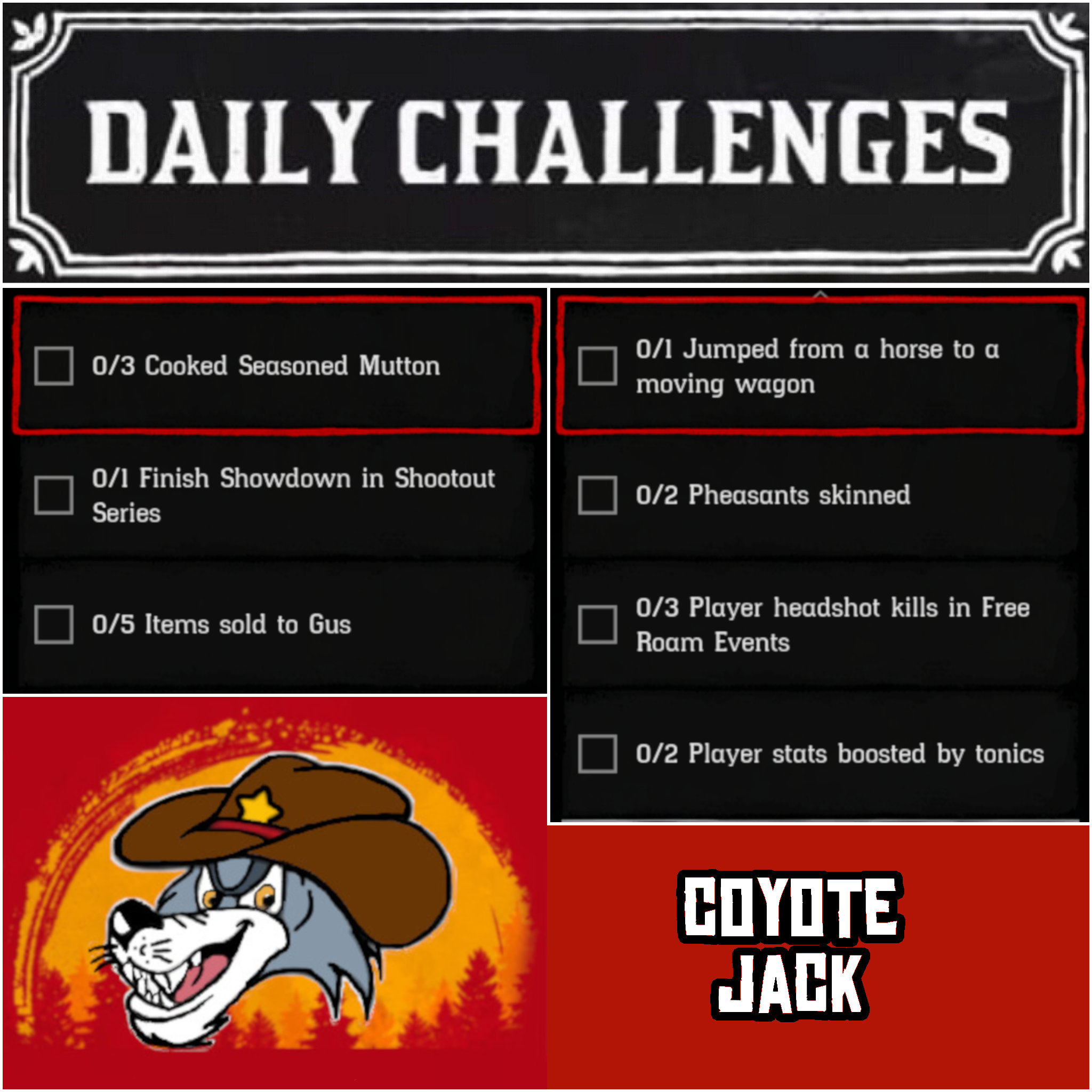 You are currently viewing Tuesday 17 November Daily Challenges