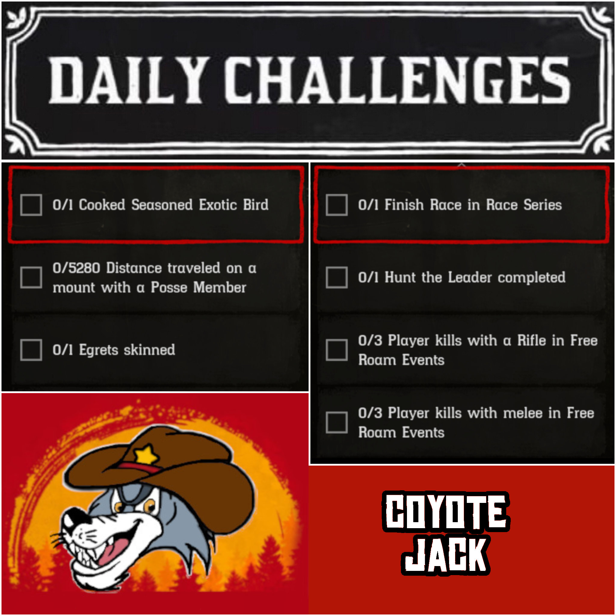 You are currently viewing Friday 20 November Daily Challenges