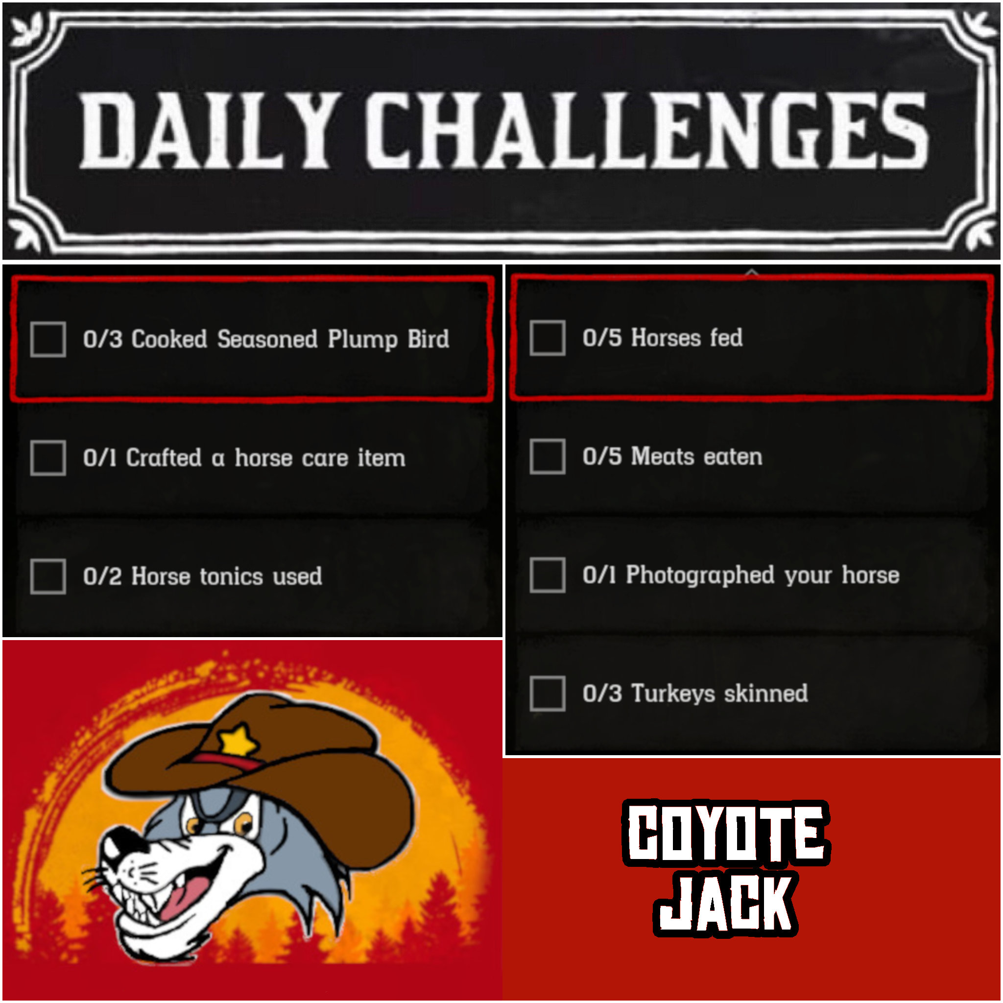 You are currently viewing Thursday 26 November Daily Challenges
