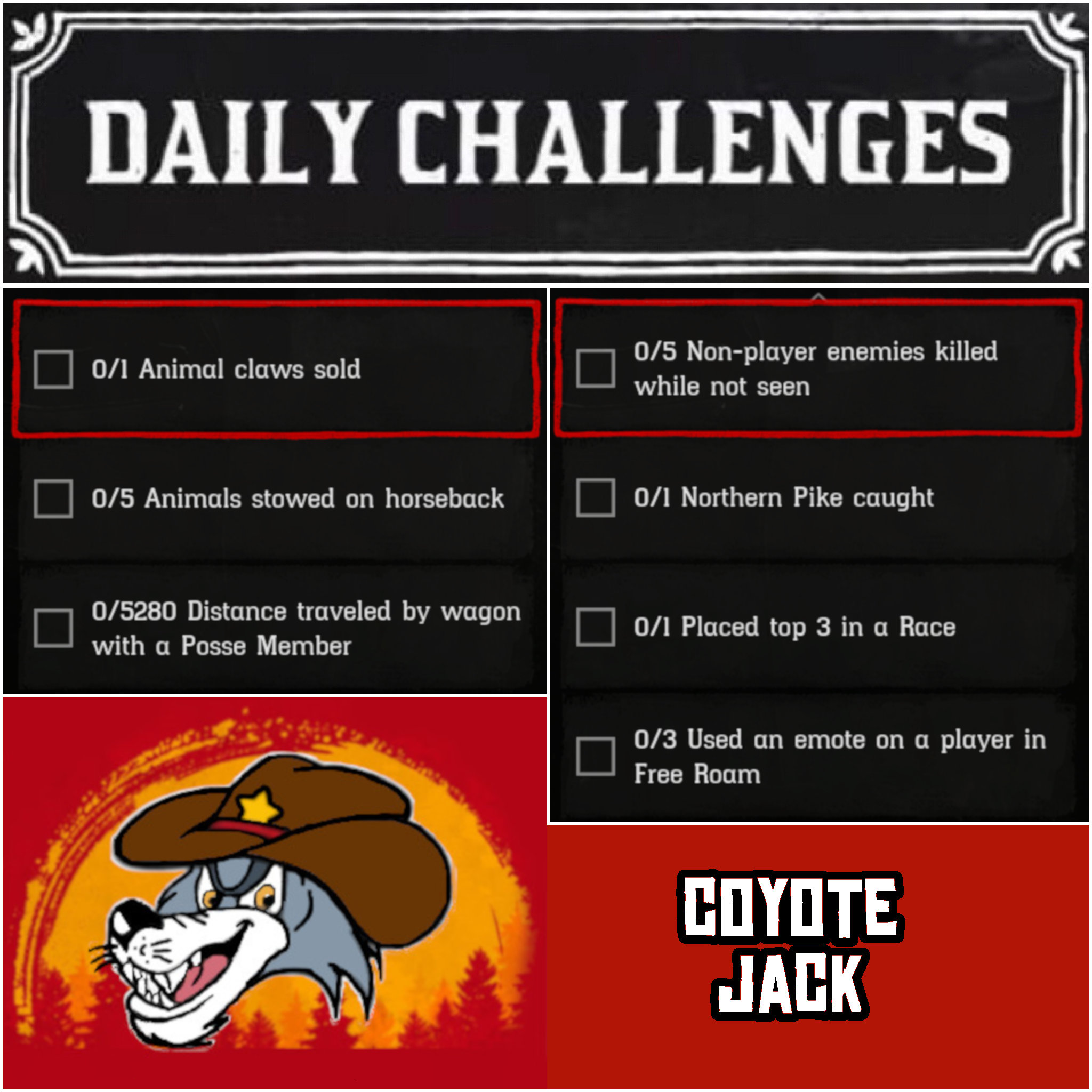 You are currently viewing Friday 27 November Daily Challenges