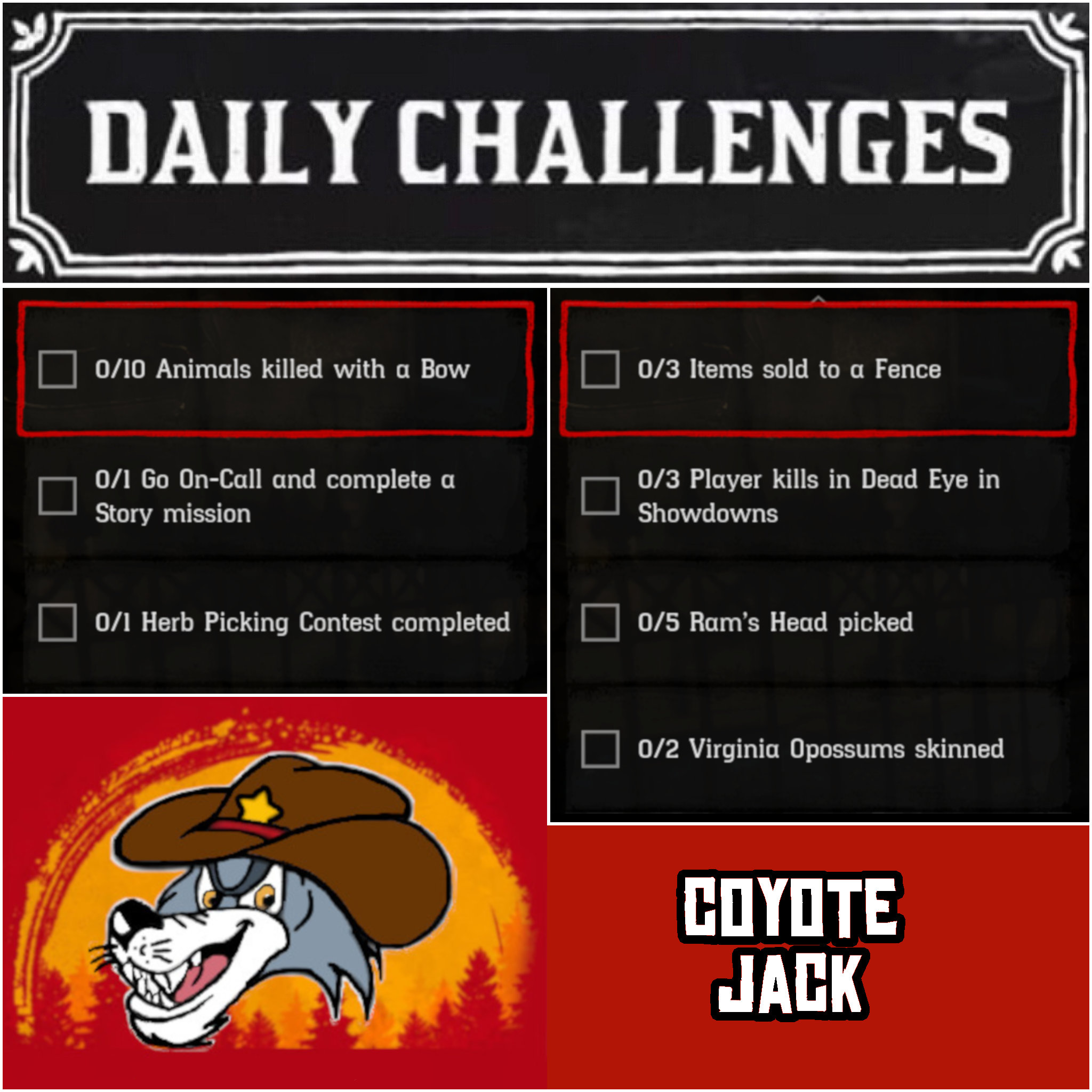 You are currently viewing Saturday 28 November Daily Challenges