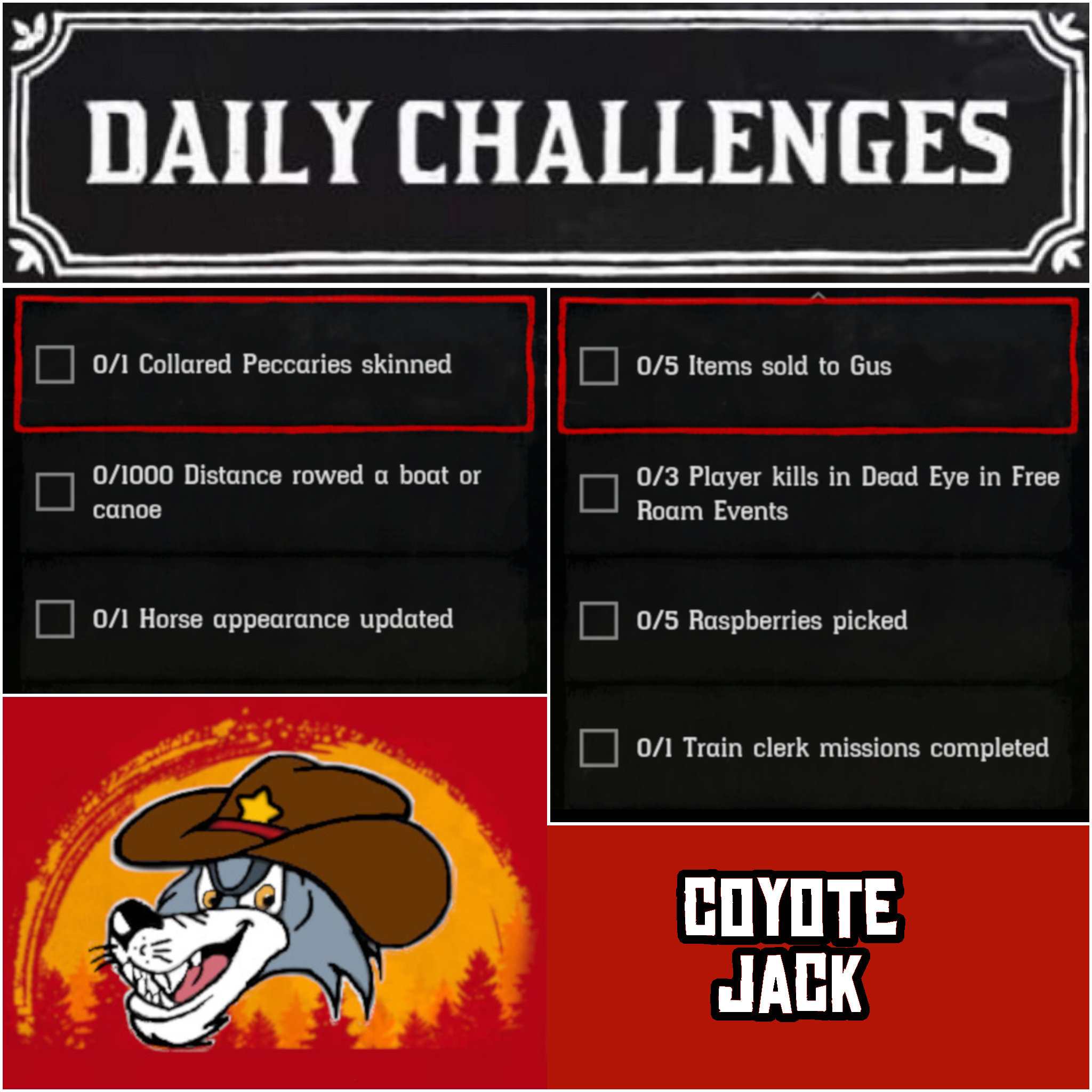 You are currently viewing Thursday 03 December Daily Challenges