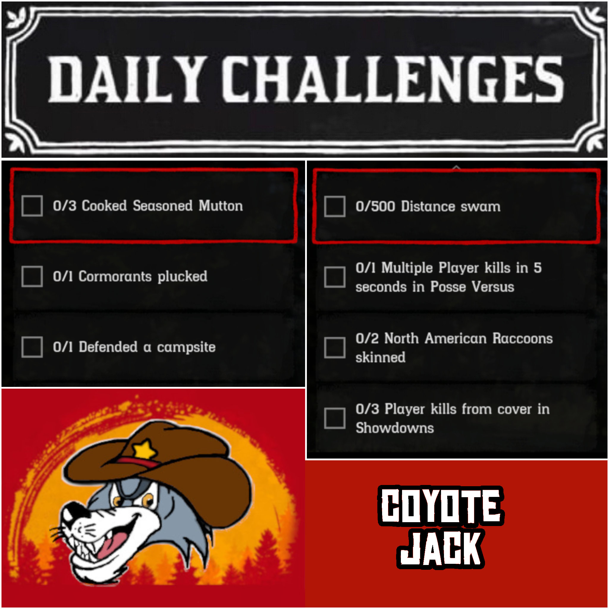 You are currently viewing Friday 04 December Daily Challenges