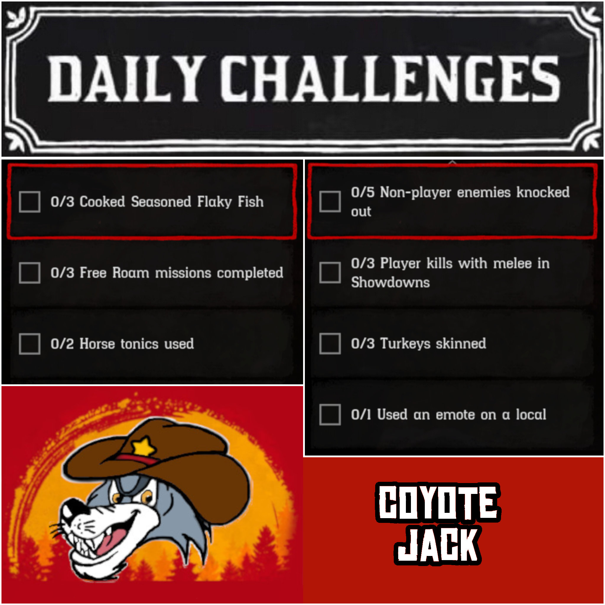 You are currently viewing Thursday 10 December Daily Challenges