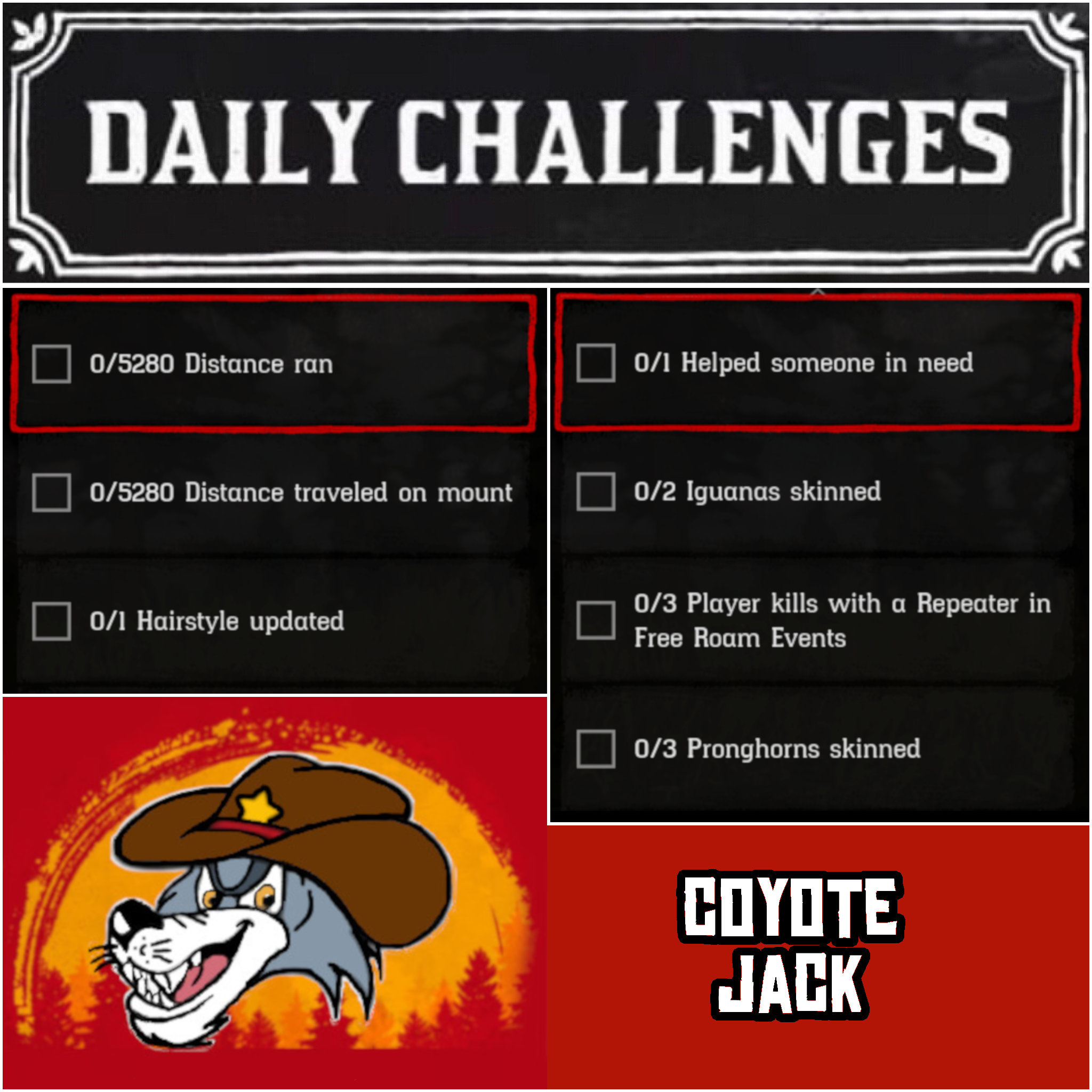 You are currently viewing Monday 14 December Daily Challenges