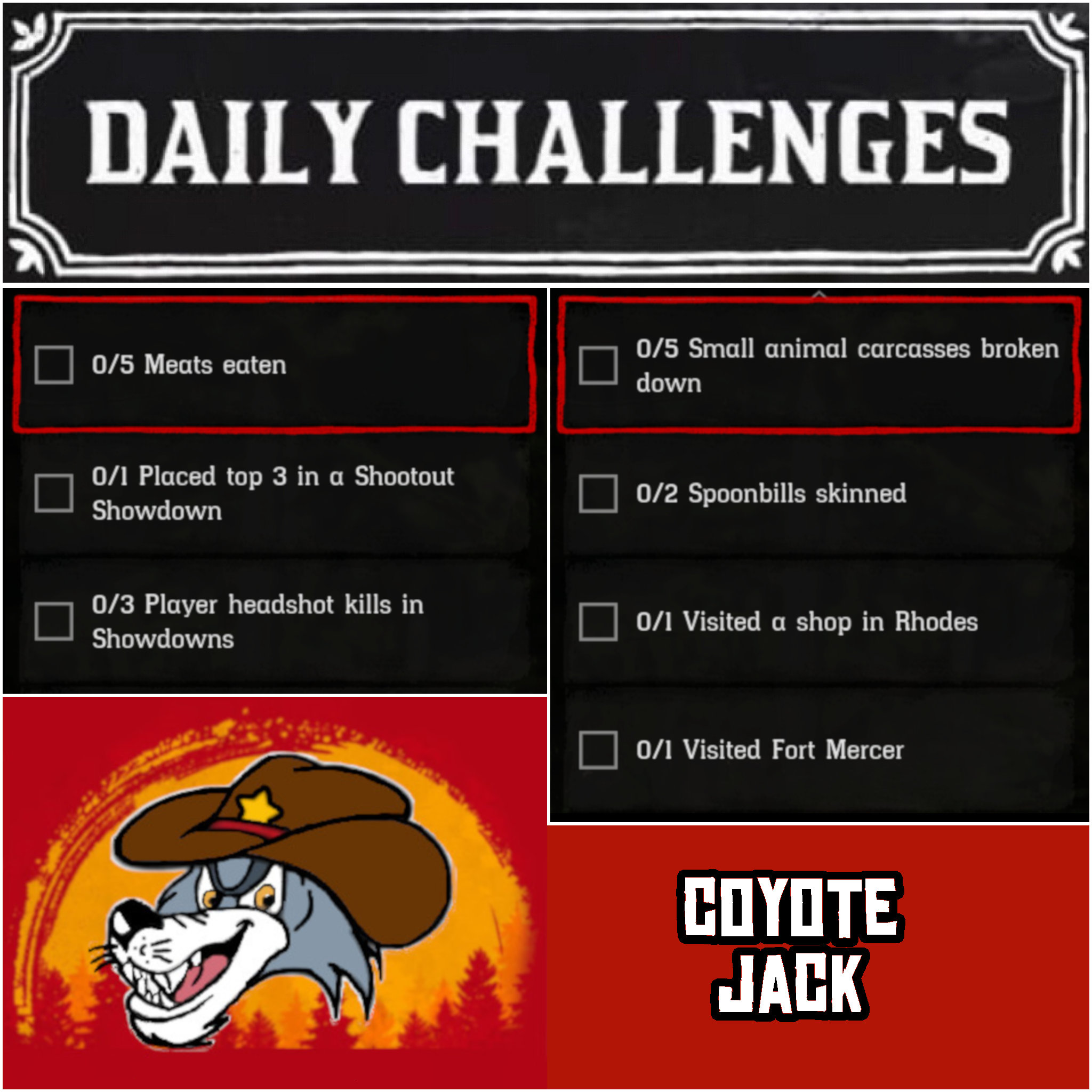 You are currently viewing Wednesday 16 December Daily Challenges