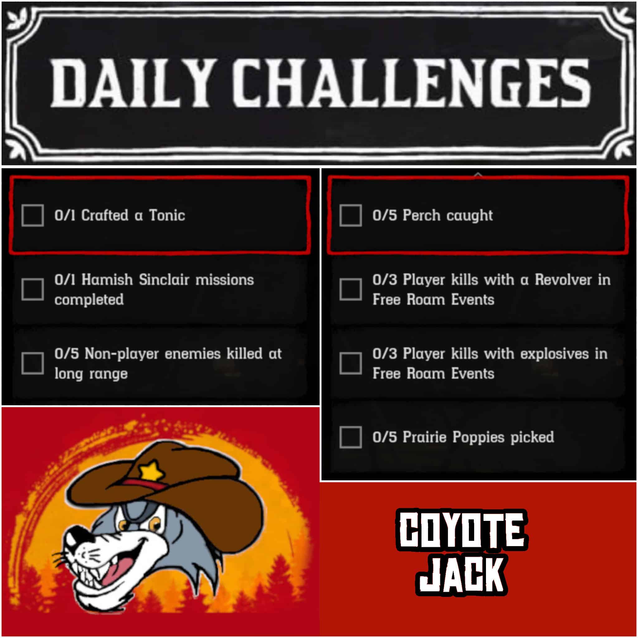 You are currently viewing Sunday 20 December Daily Challenges