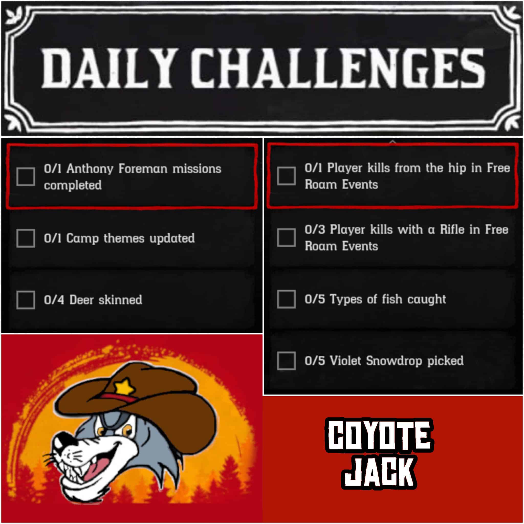 You are currently viewing Wednesday 23 December Daily Challenges