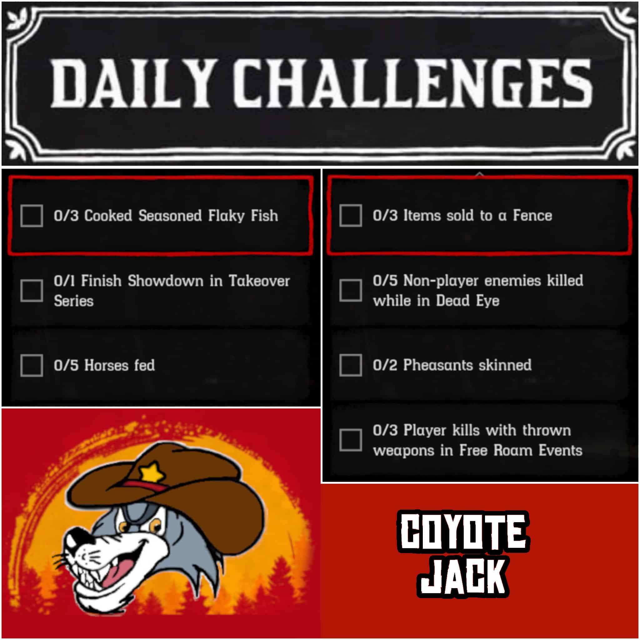 You are currently viewing Thursday 24 December Daily Challenges