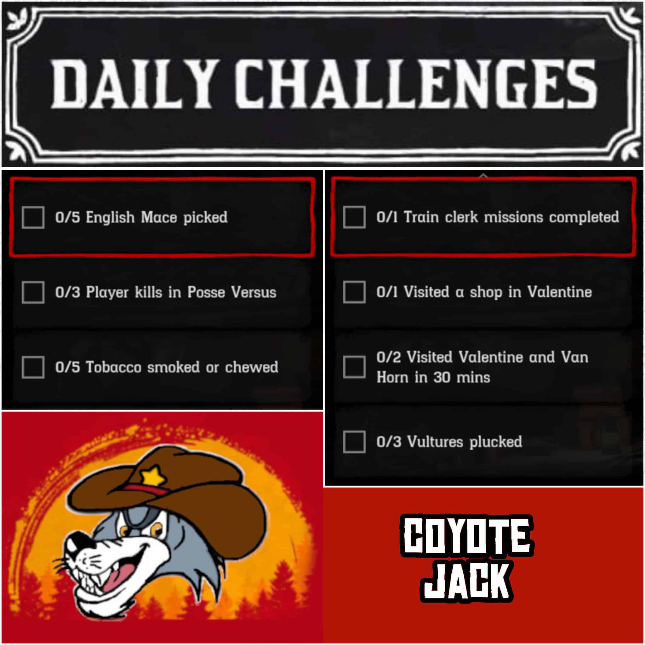 You are currently viewing Sunday 27 December Daily Challenges