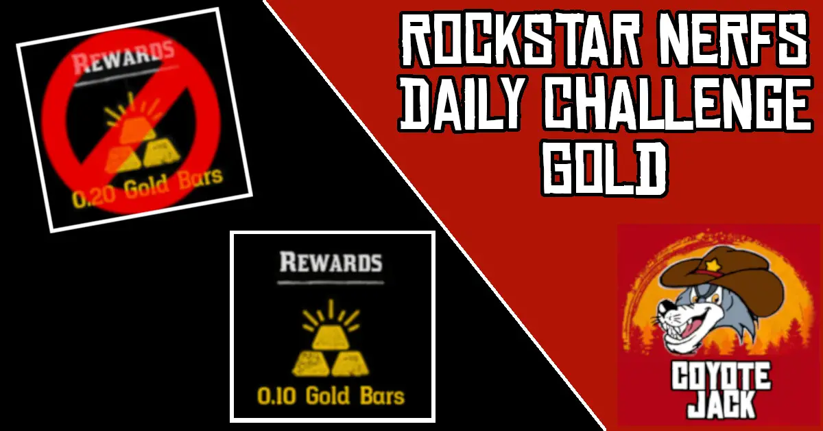 You are currently viewing Rockstar Nerfs Daily Challenge Gold