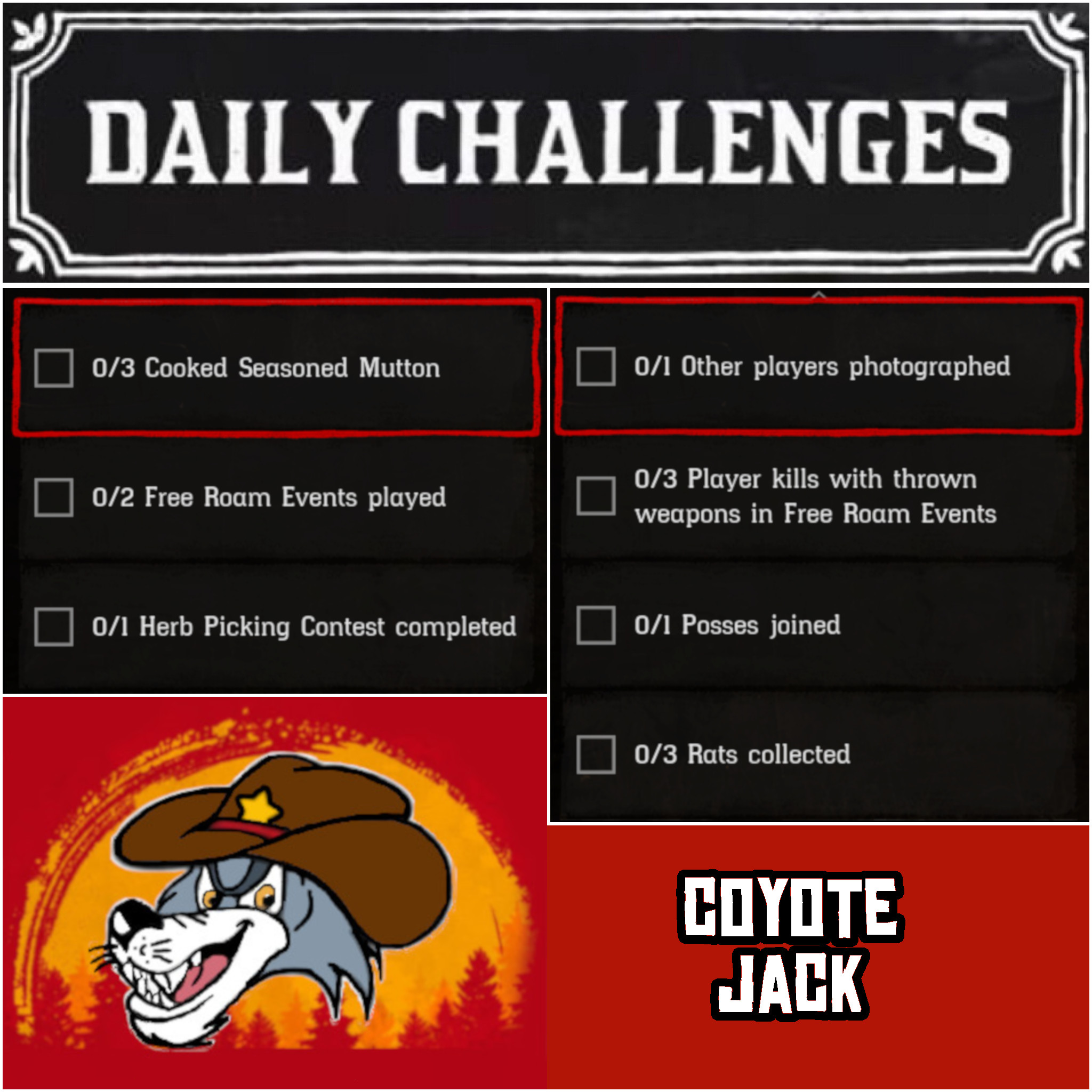 You are currently viewing Thursday 14 January Daily Challenges