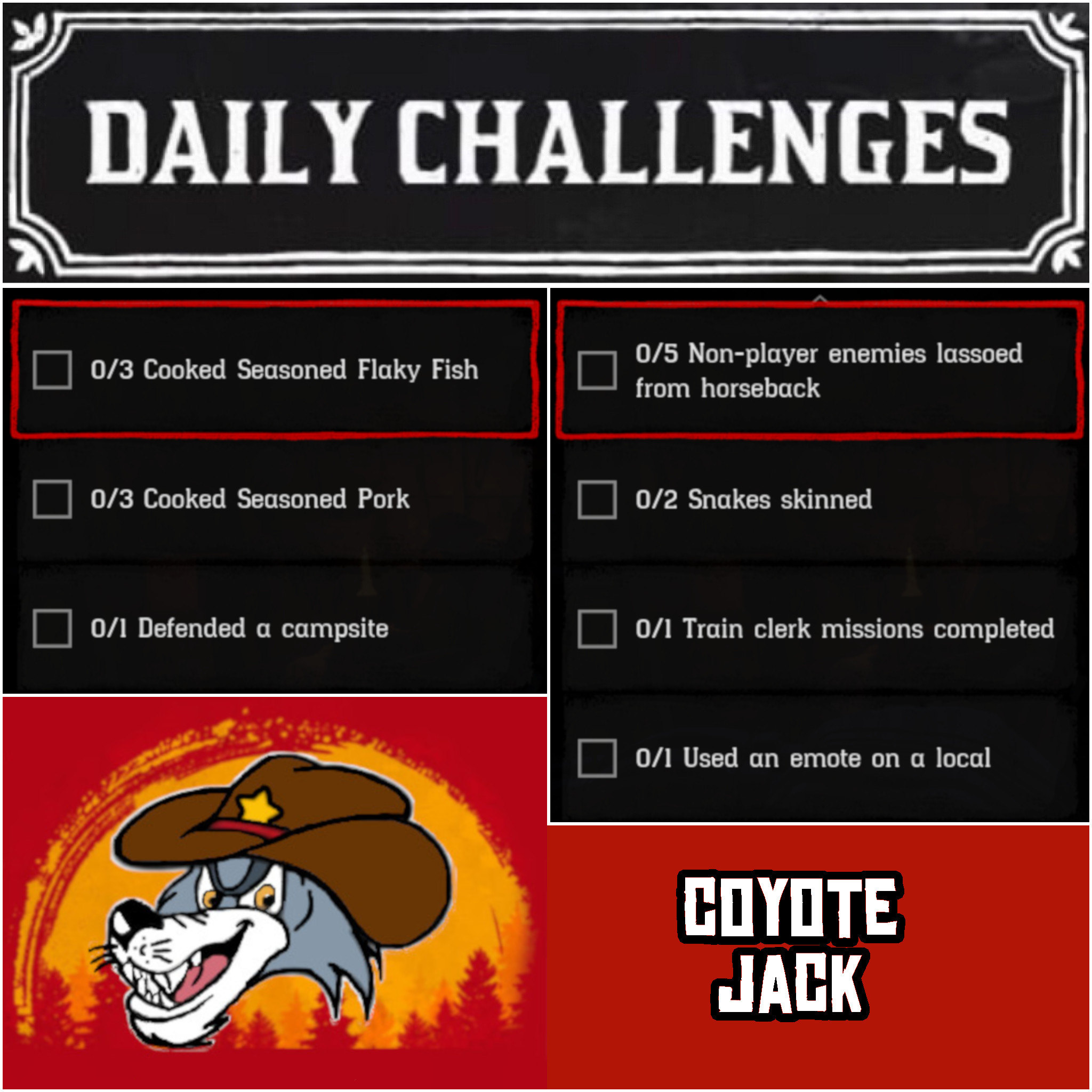 You are currently viewing Saturday 16 January Daily Challenges