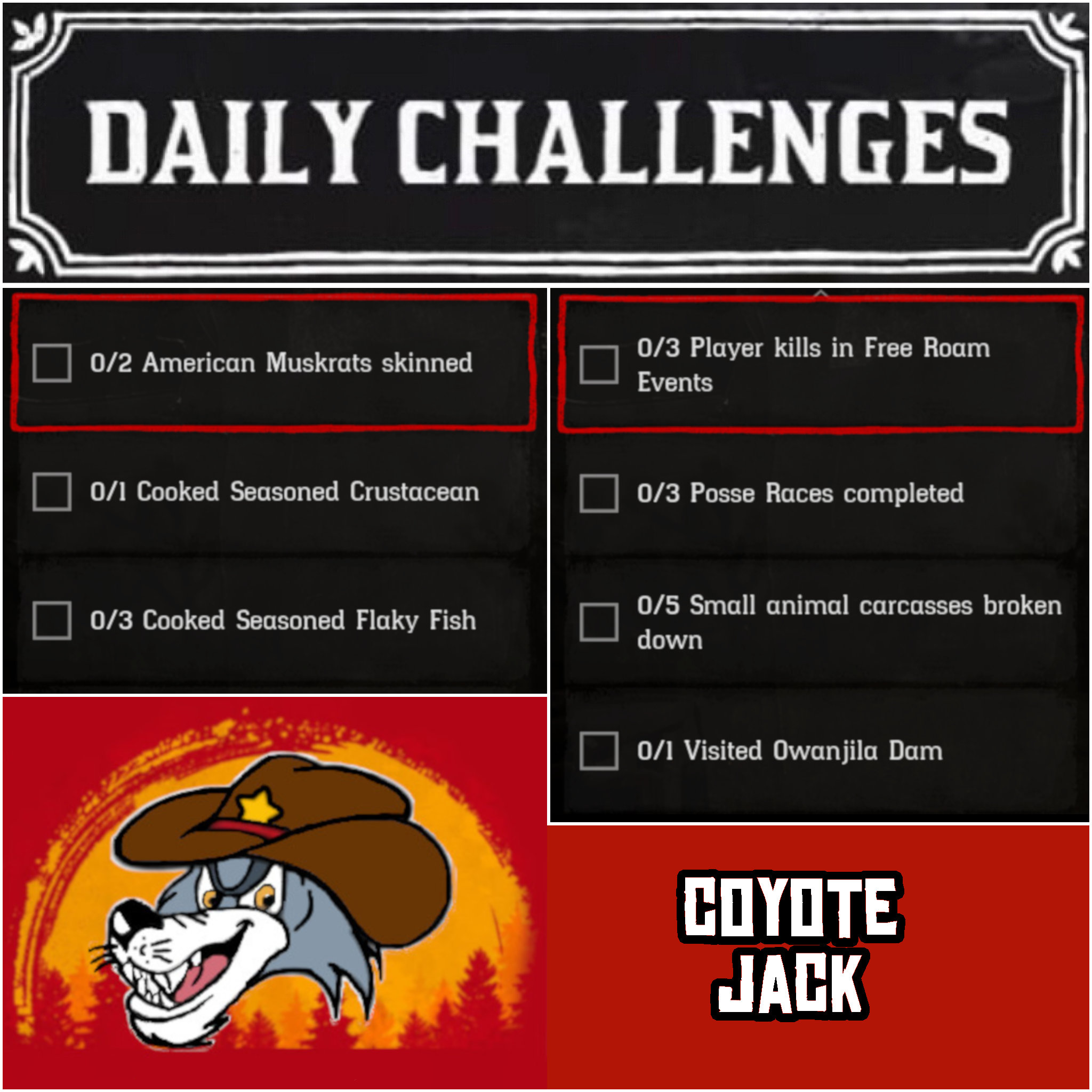 You are currently viewing Sunday 24 January Daily Challenges