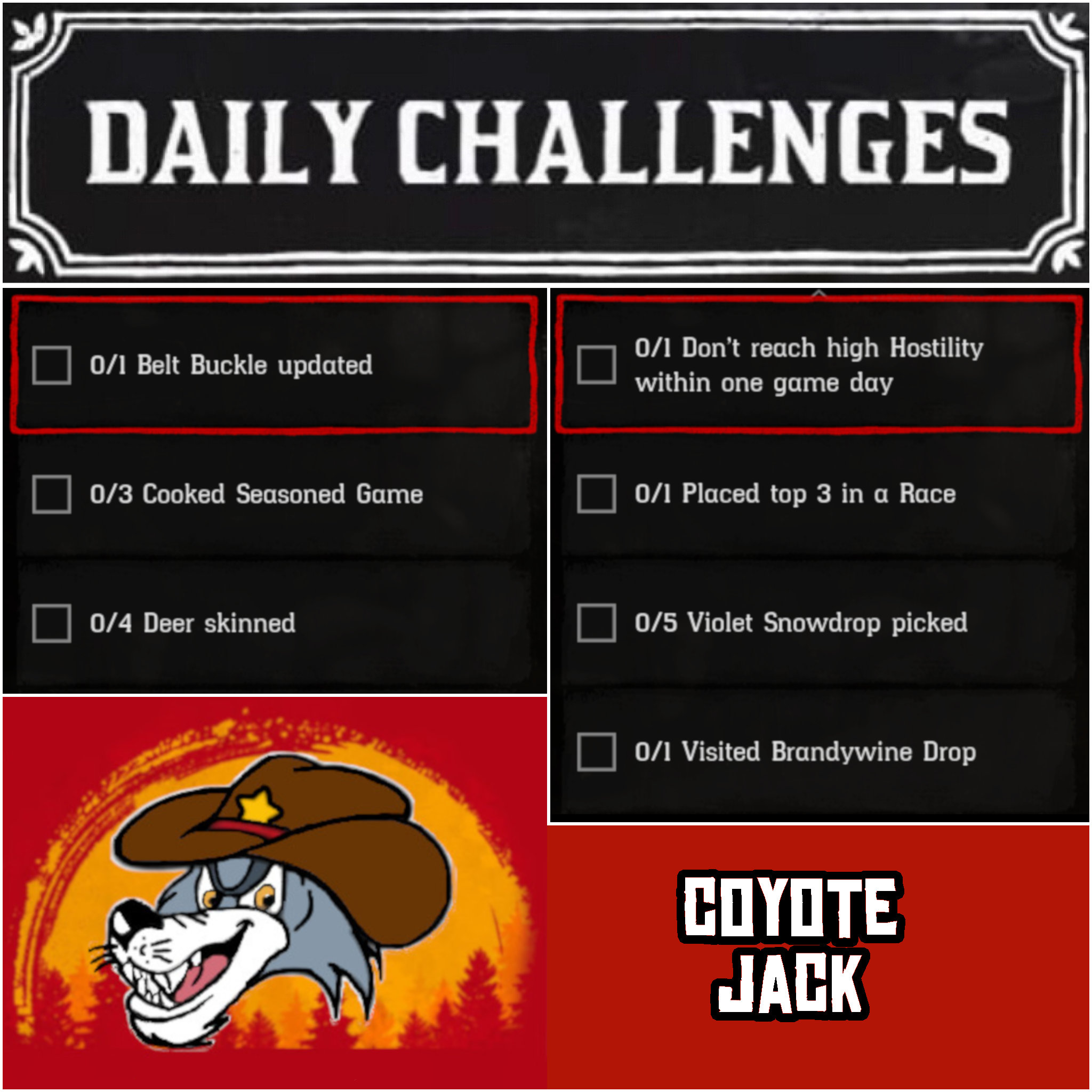 You are currently viewing Thursday 28 January Daily Challenges