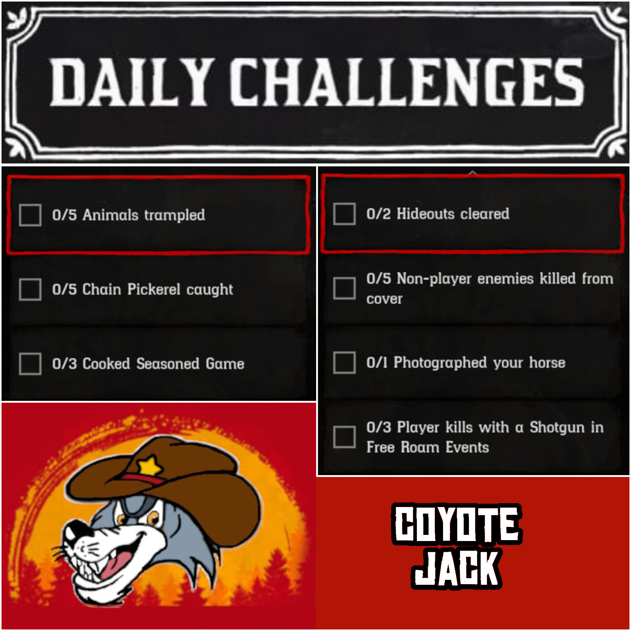 You are currently viewing Sunday 31 January Daily Challenges