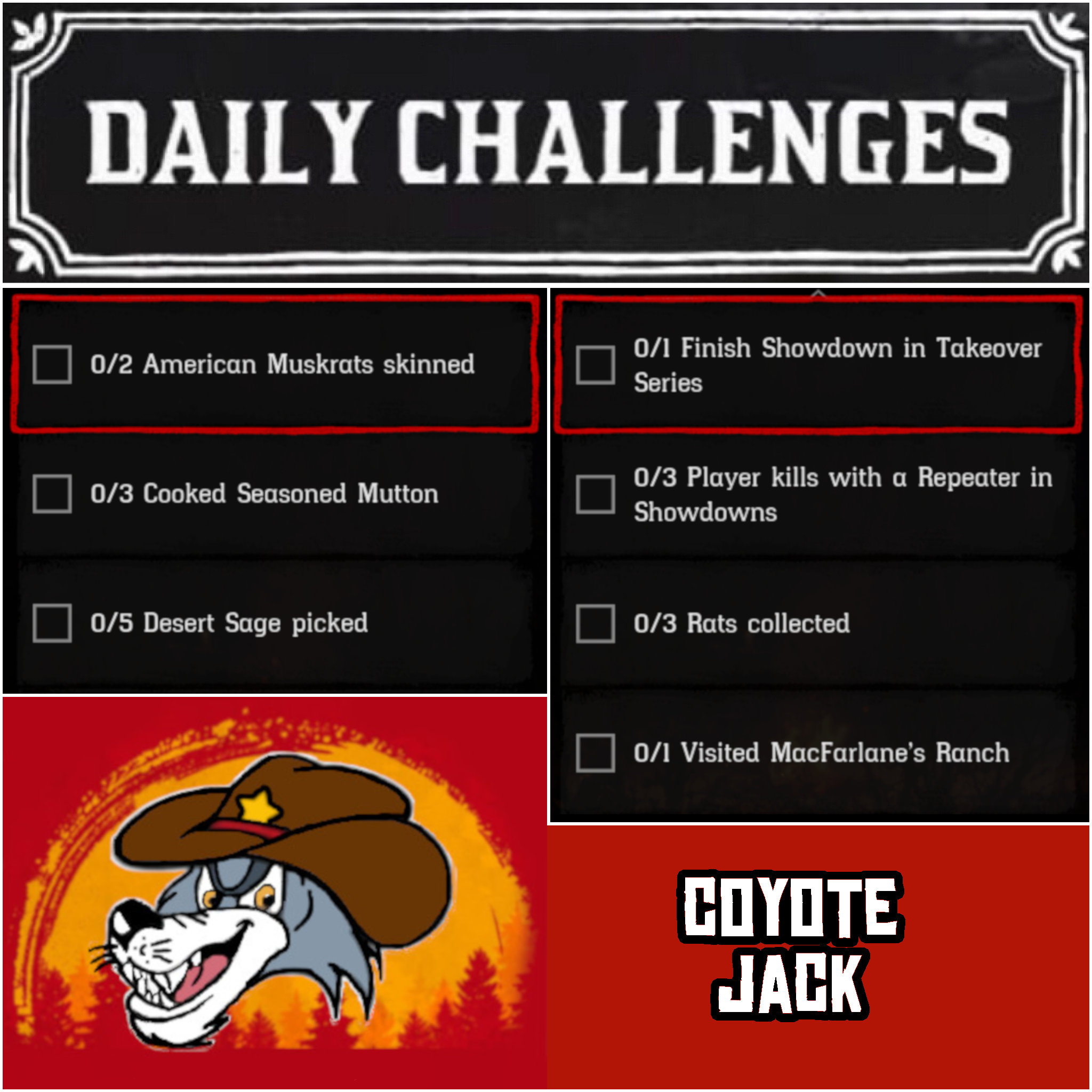 You are currently viewing Tuesday 16 February Daily Challenges