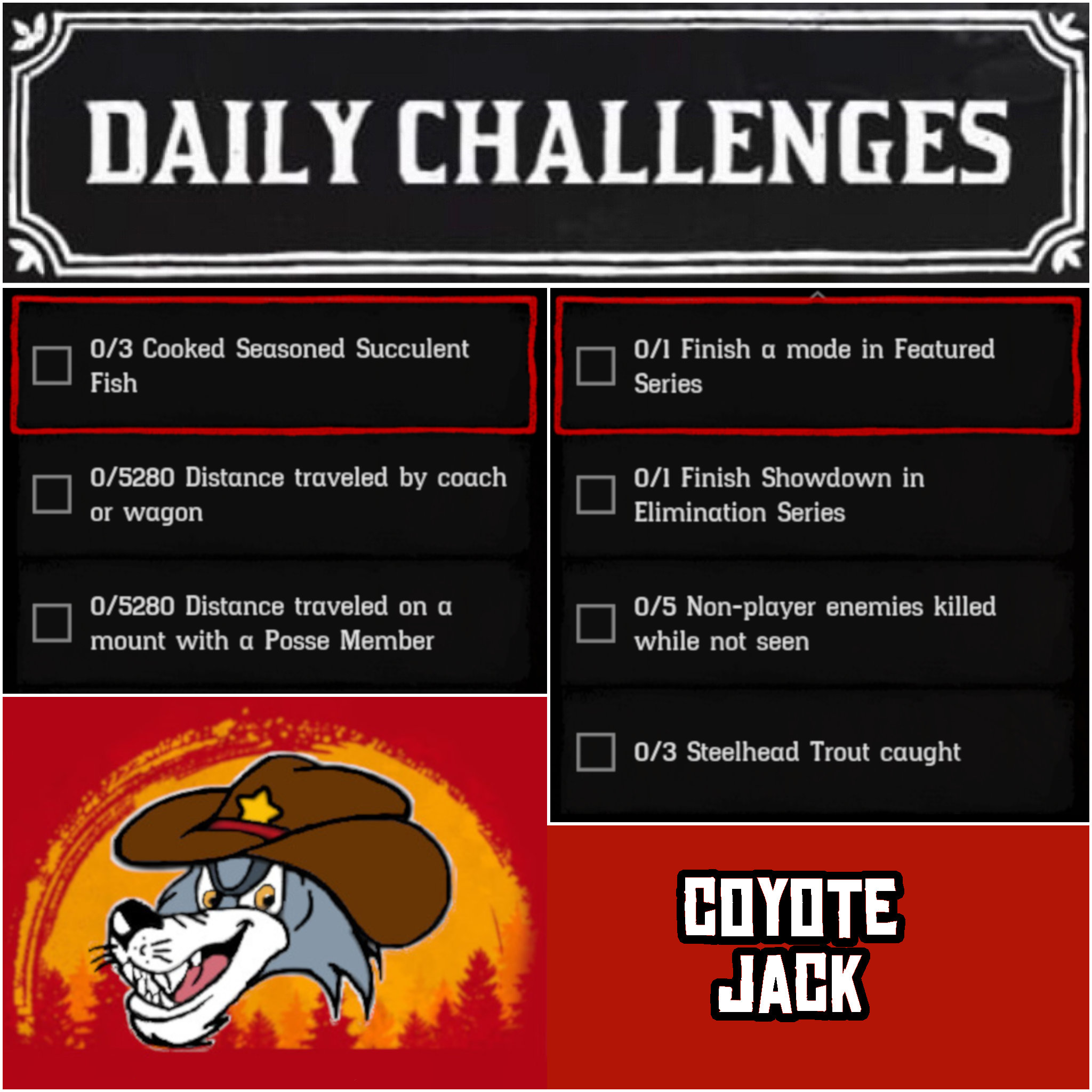 You are currently viewing Saturday 20 February Daily Challenges