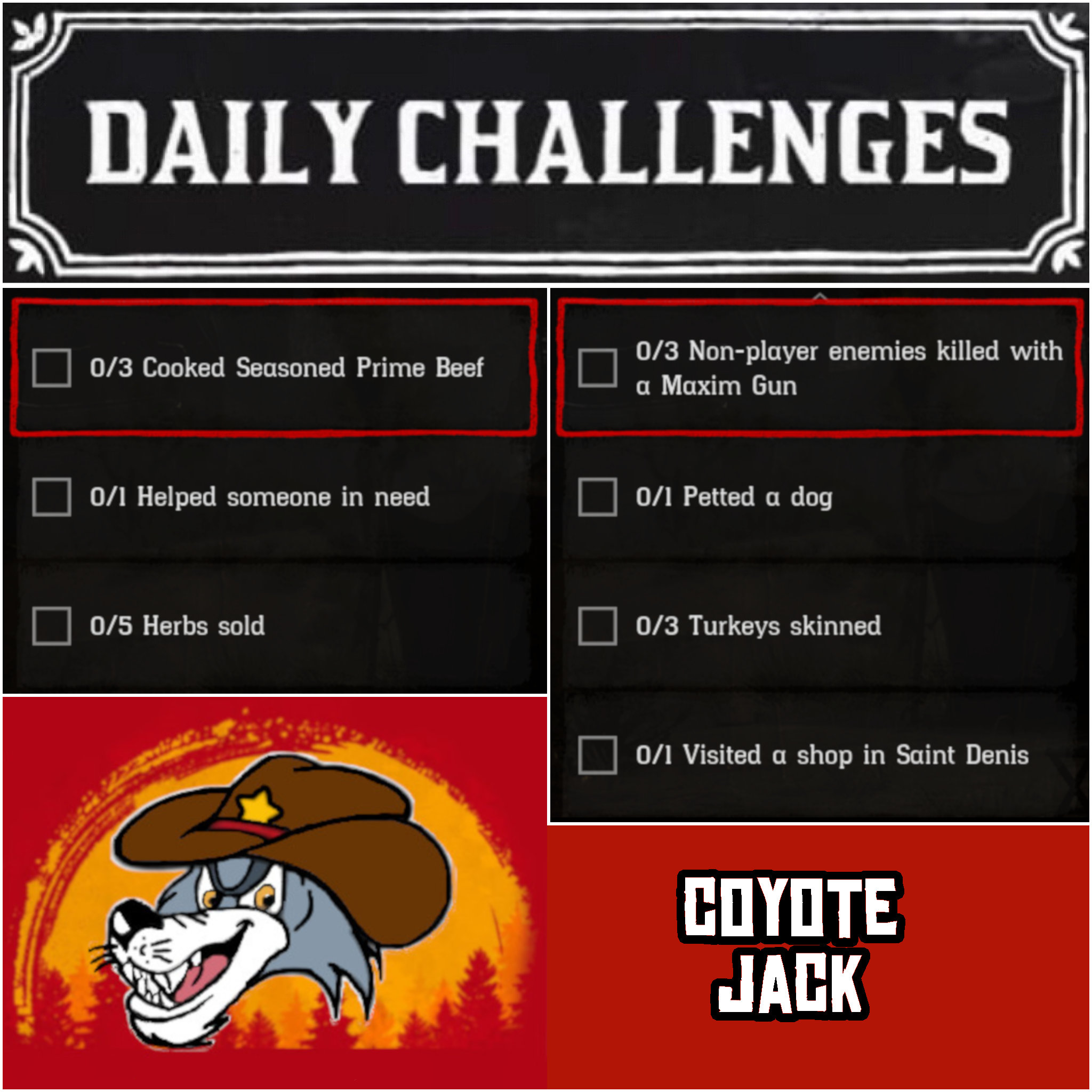 You are currently viewing Wednesday 24 February Daily Challenges