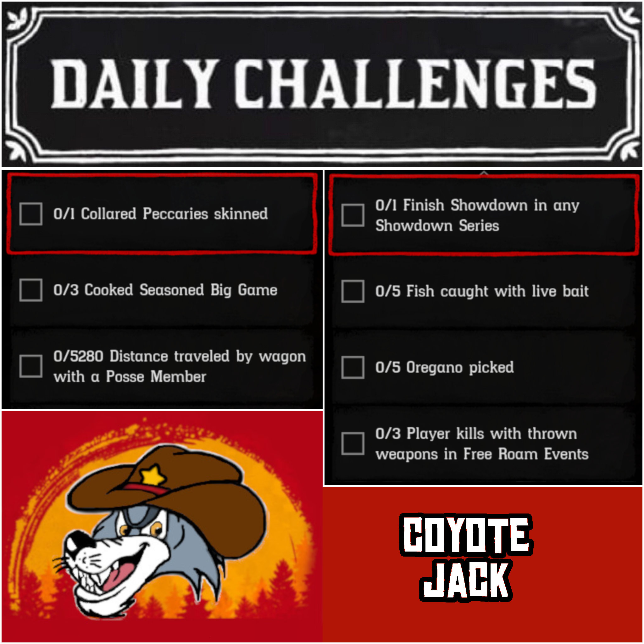 You are currently viewing Saturday 27 February Daily Challenges