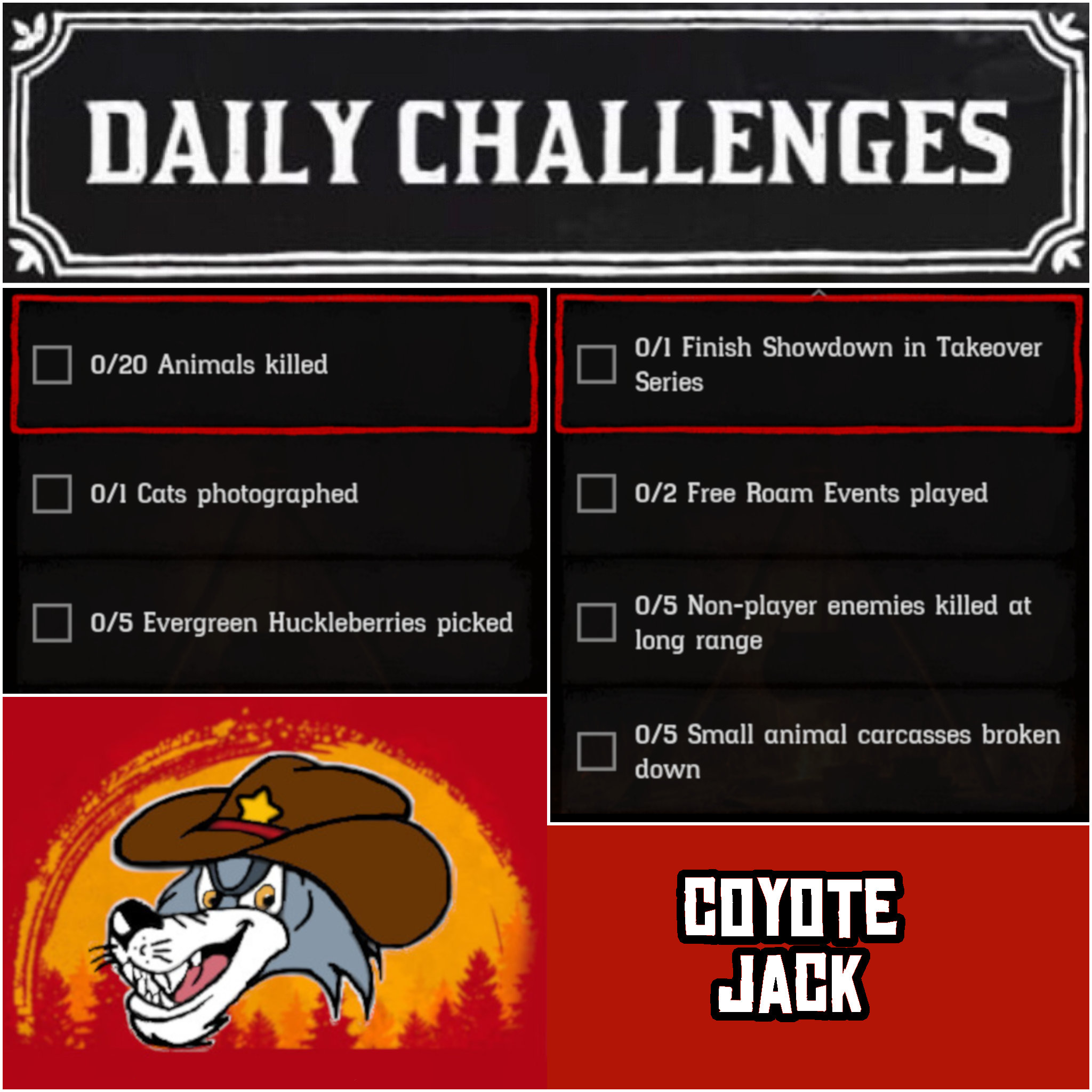 You are currently viewing Sunday 28 February Daily Challenges
