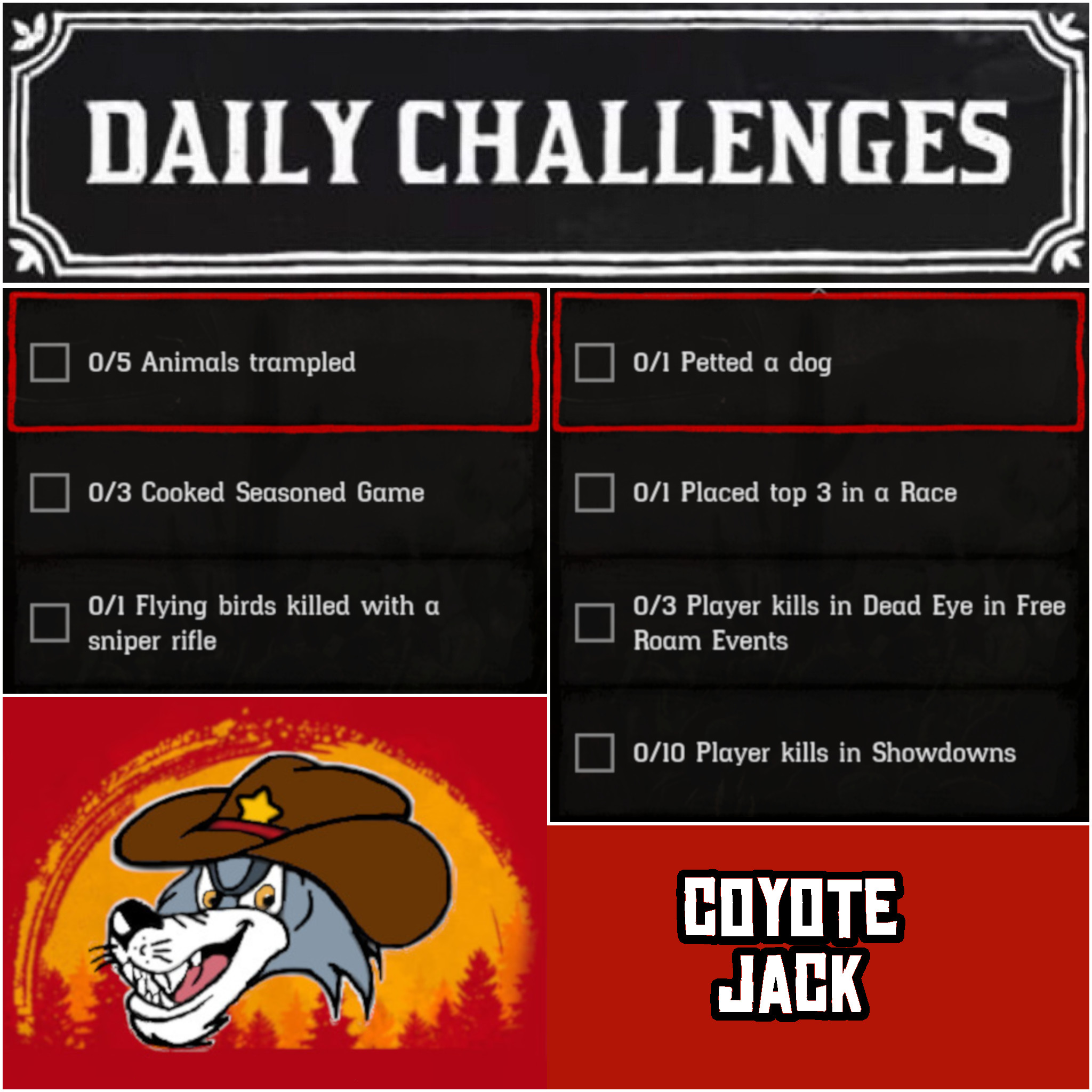You are currently viewing Friday 12 March Daily Challenges