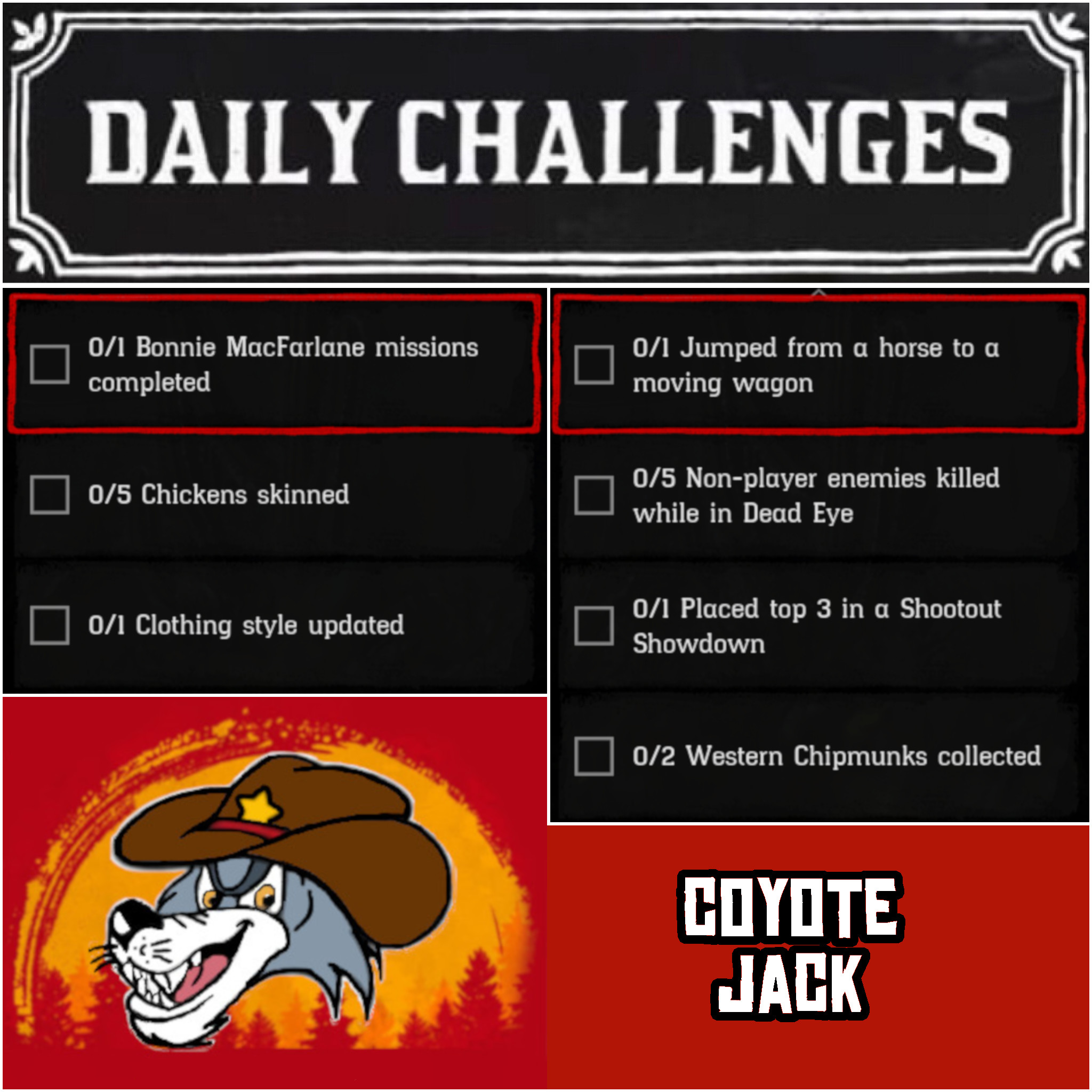 You are currently viewing Thursday 18 March Daily Challenges