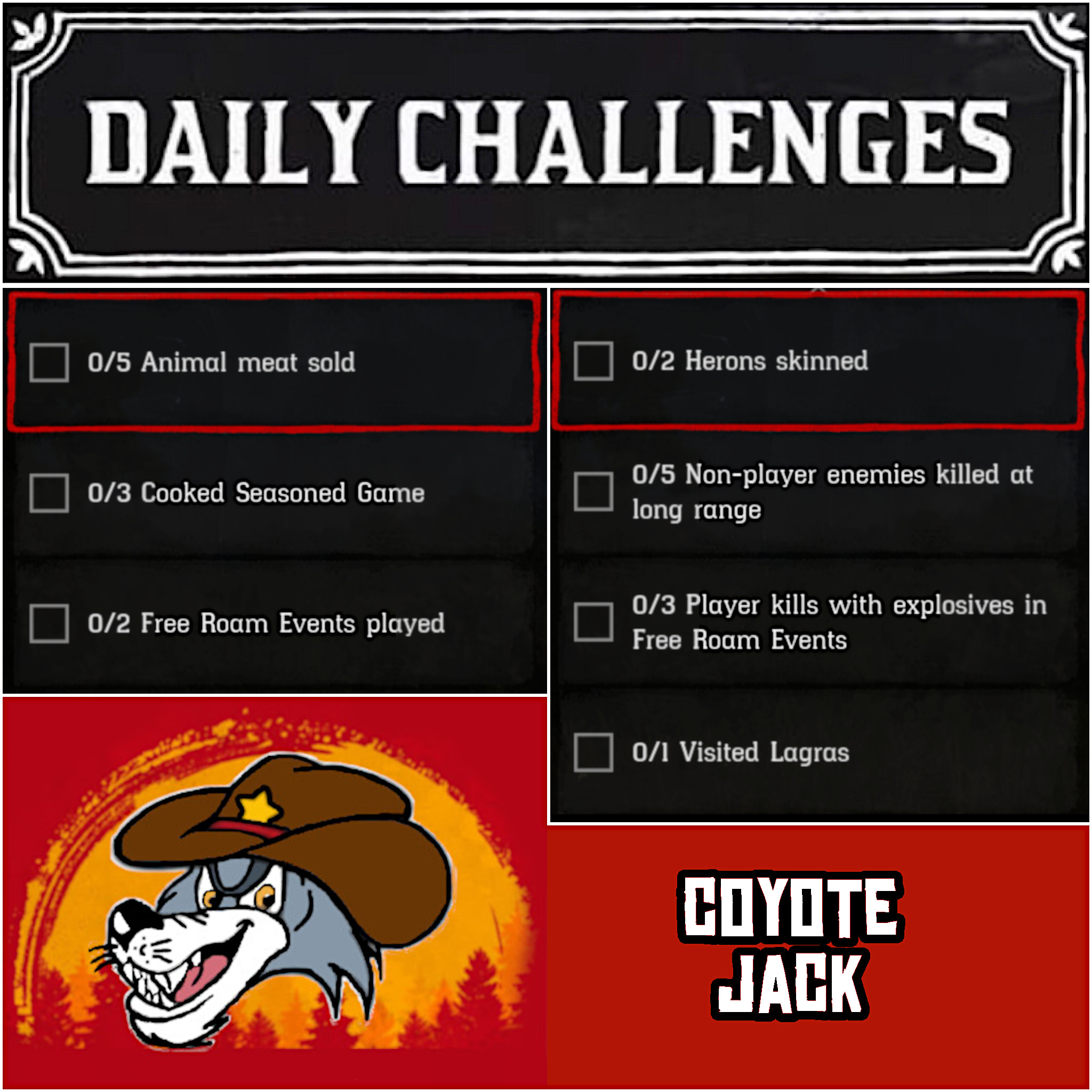 You are currently viewing Sunday 21 March Daily Challenges
