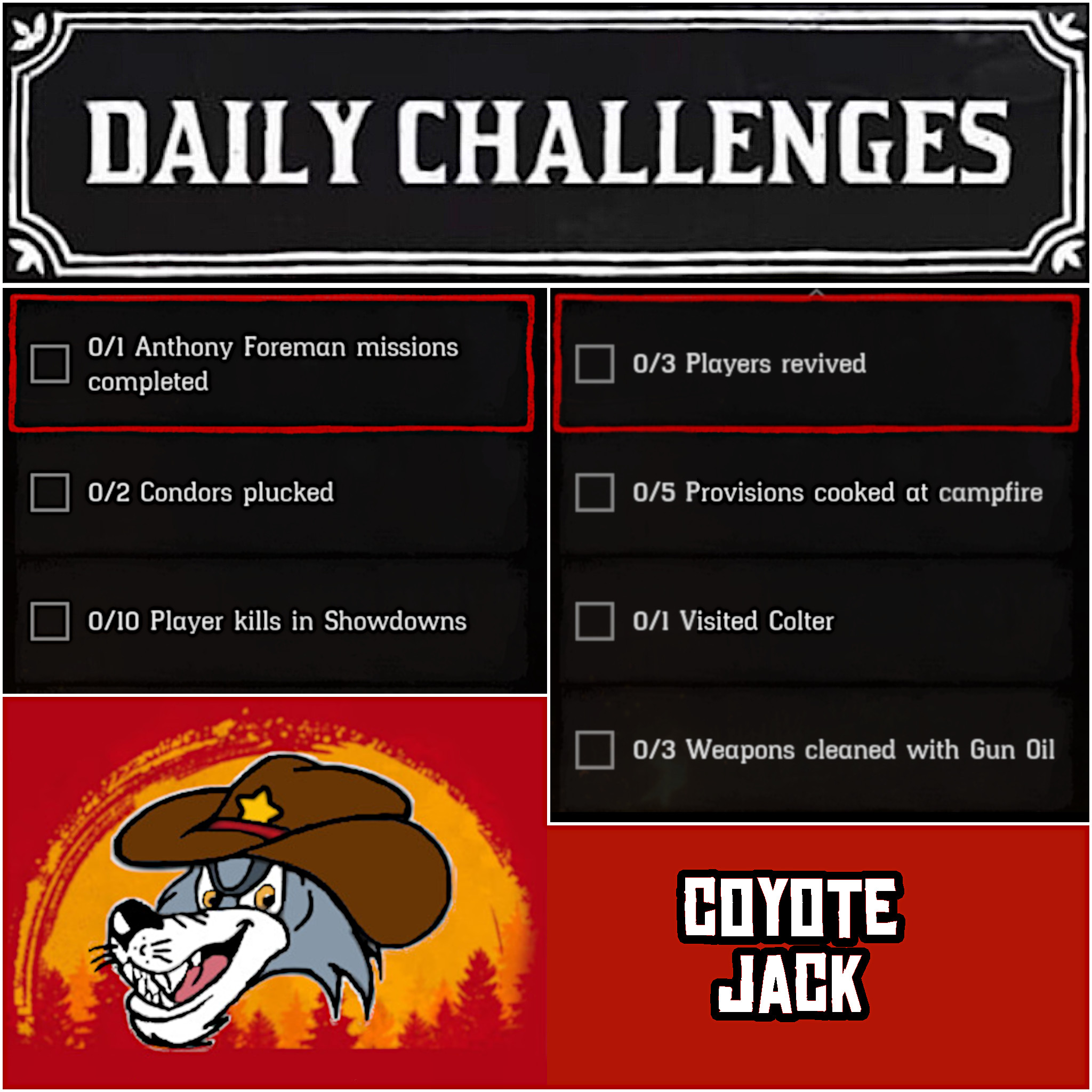 You are currently viewing Wednesday 24 March Daily Challenges