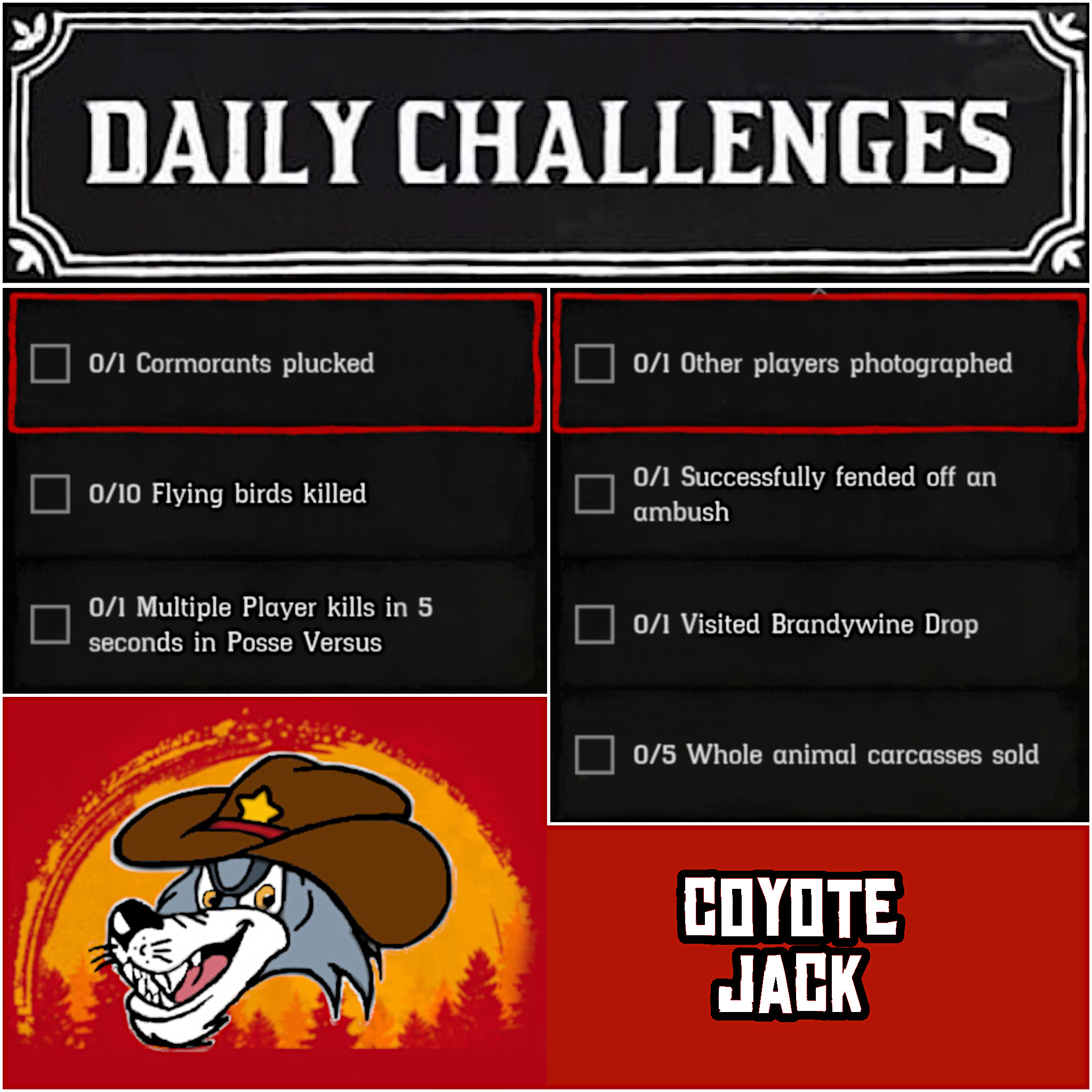 You are currently viewing Sunday 28 March Daily Challenges