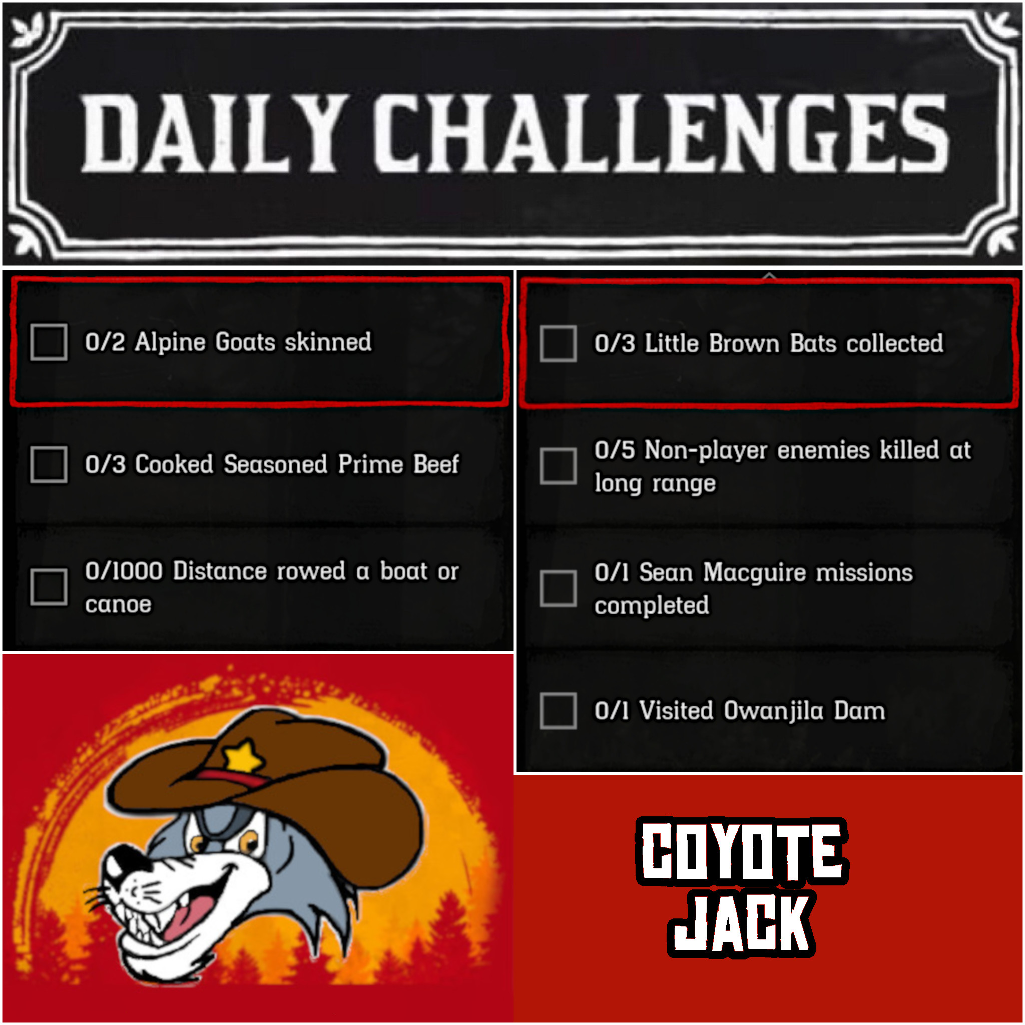 You are currently viewing Tuesday 06 April Daily Challenges