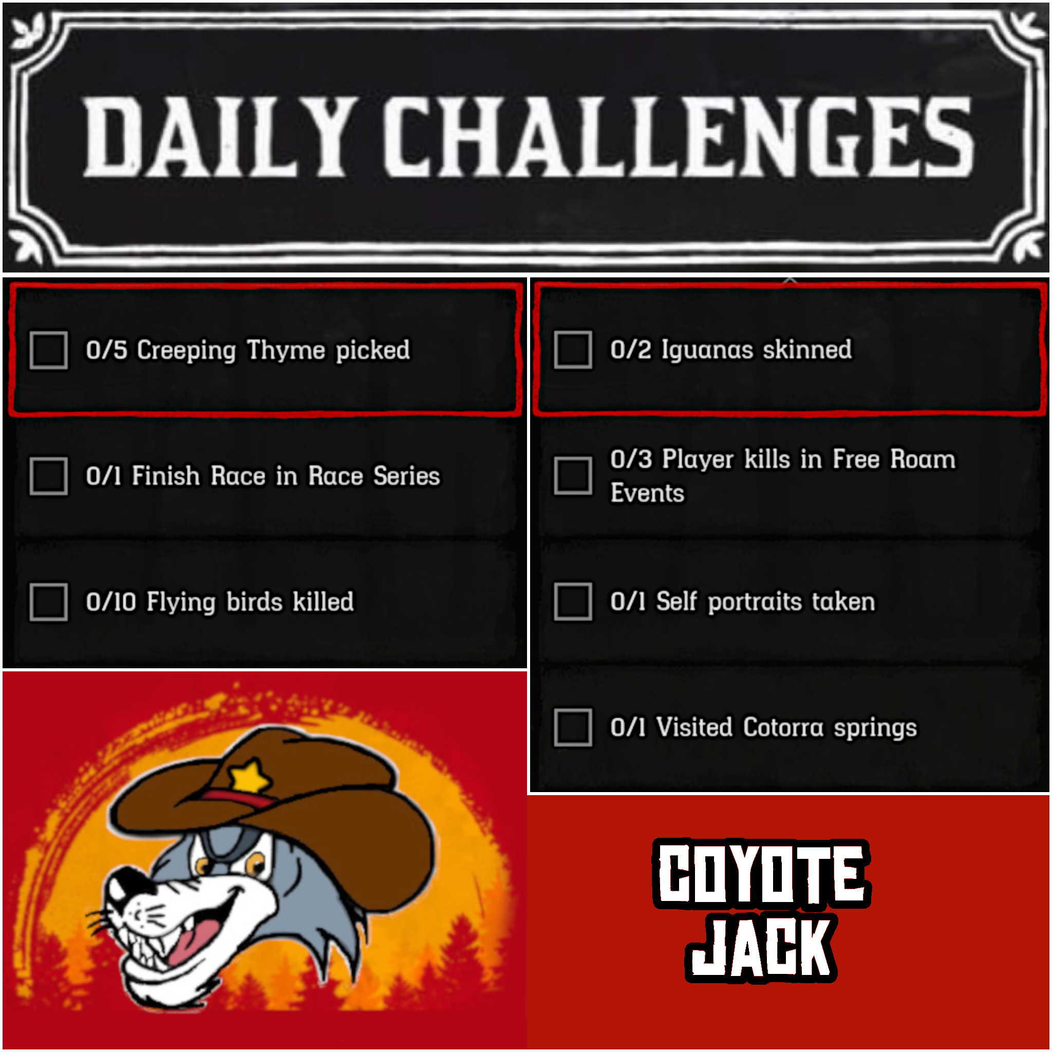 You are currently viewing Saturday 10 April Daily Challenges