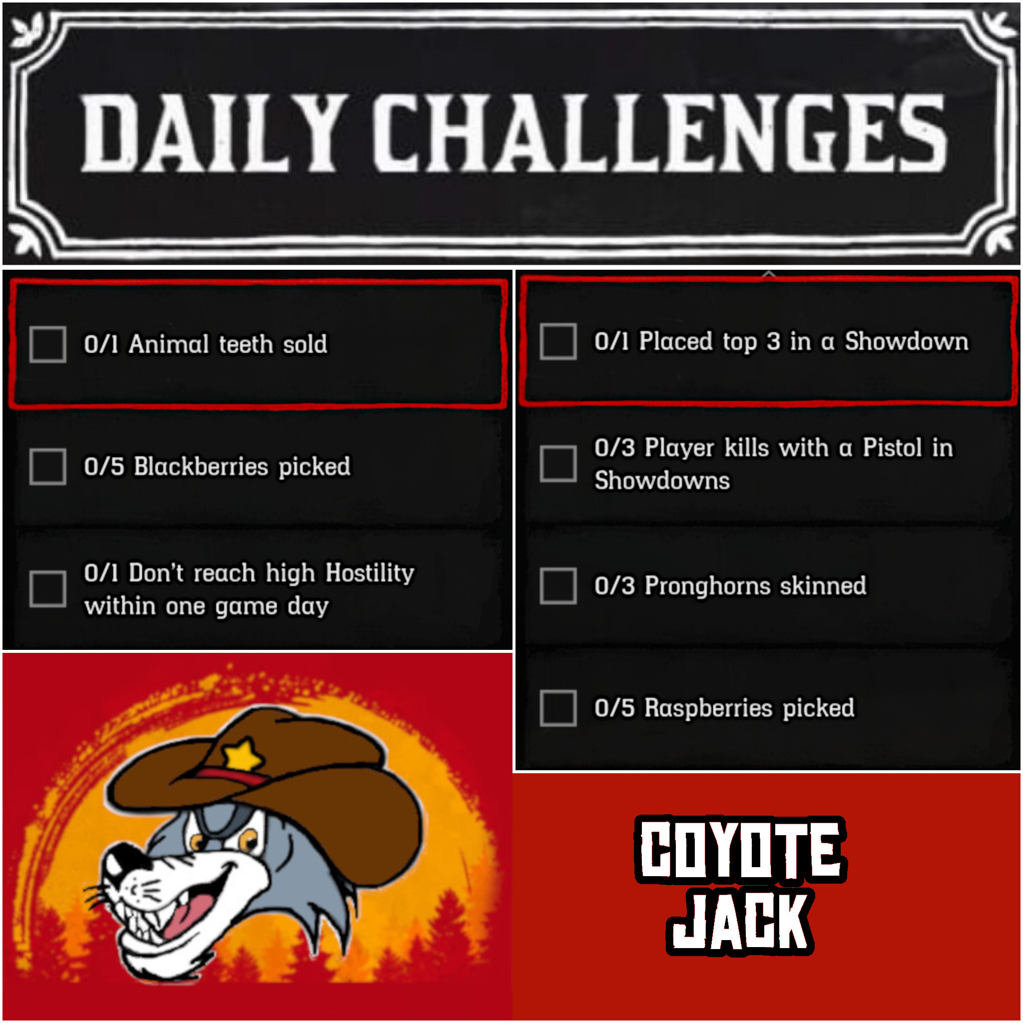 You are currently viewing Tuesday 13 April Daily Challenges