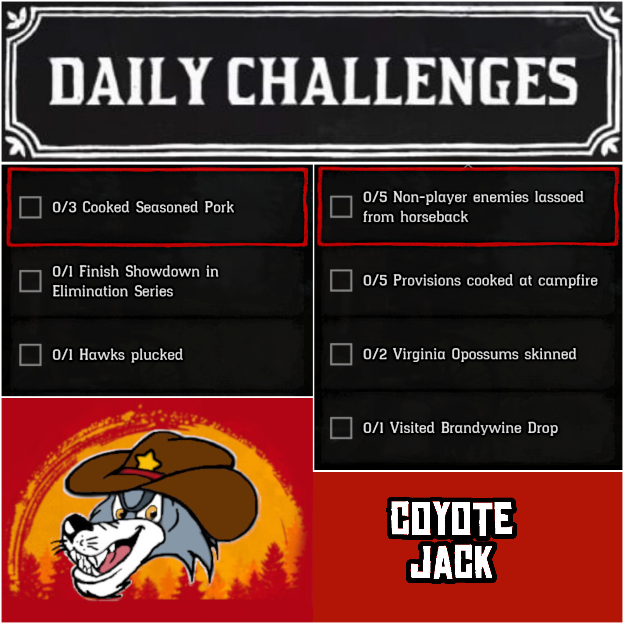 You are currently viewing Wednesday 14 April Daily Challenges