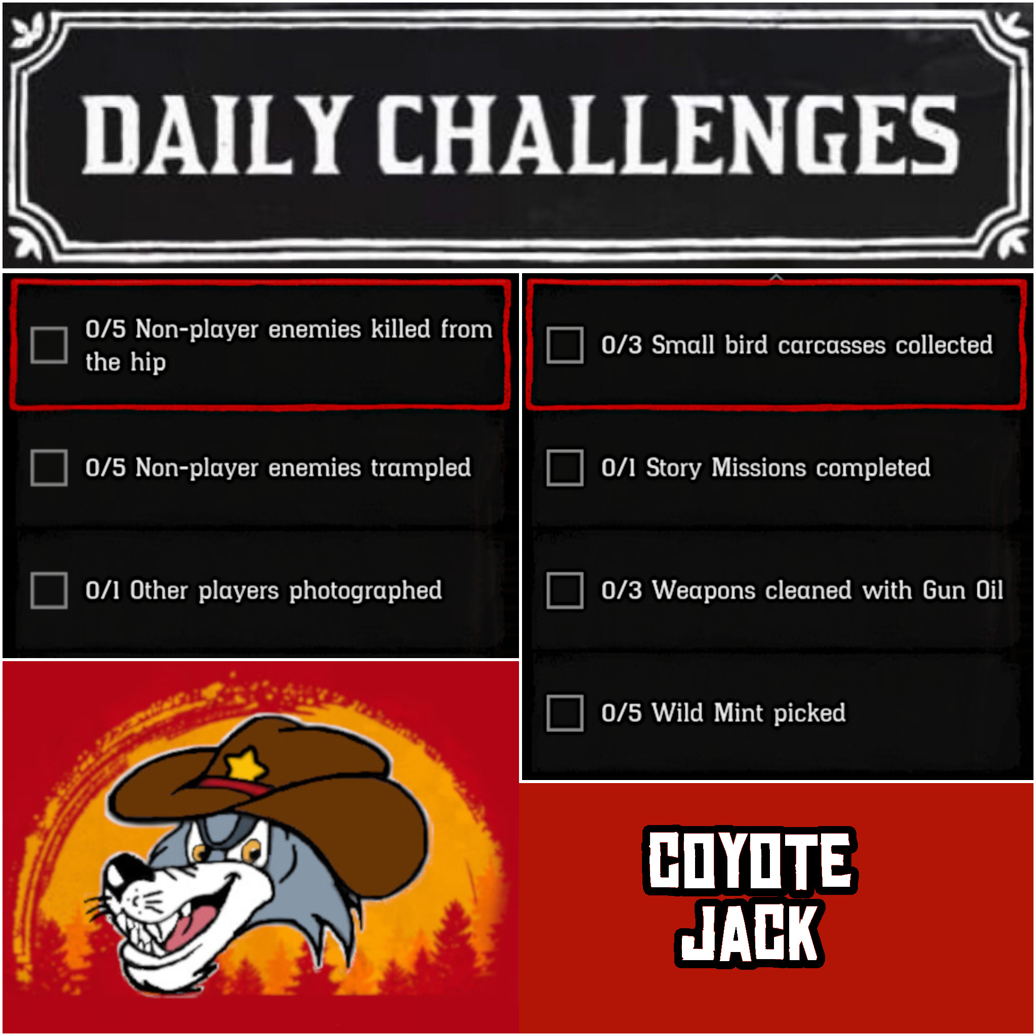 You are currently viewing Thursday 15 April Daily Challenges