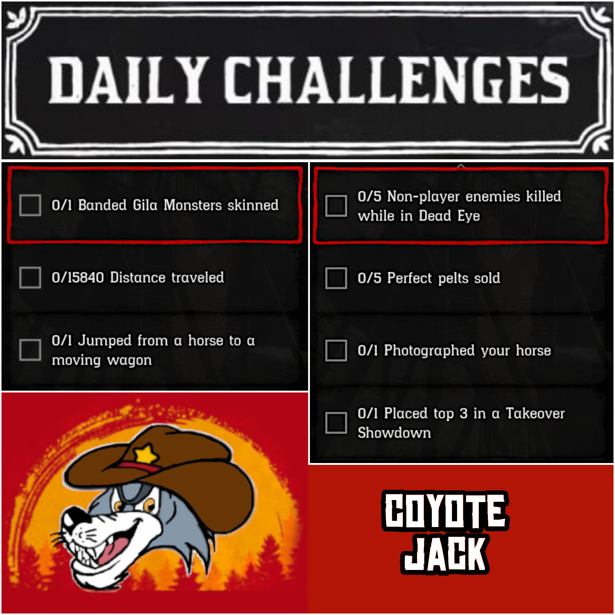 You are currently viewing Friday 16 April Daily Challenges