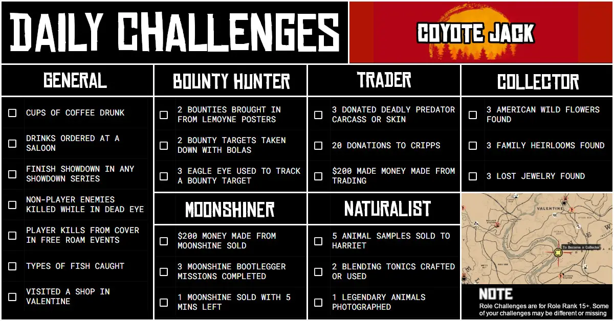 Tuesday 31 August Daily Challenges