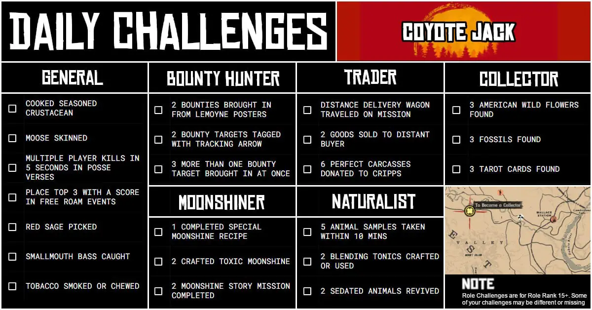 Monday 13 September Daily Challenges