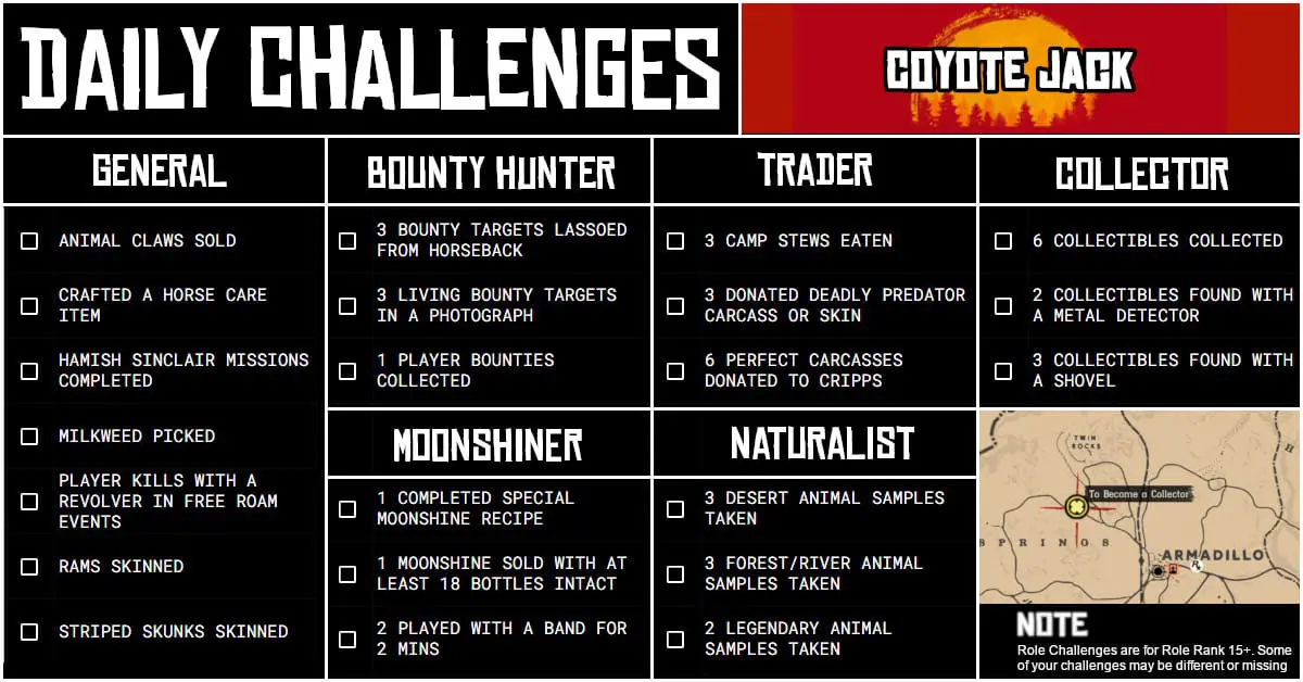 Wednesday 15 September Daily Challenges