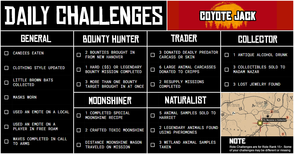 Sunday 31 October Daily Challenges